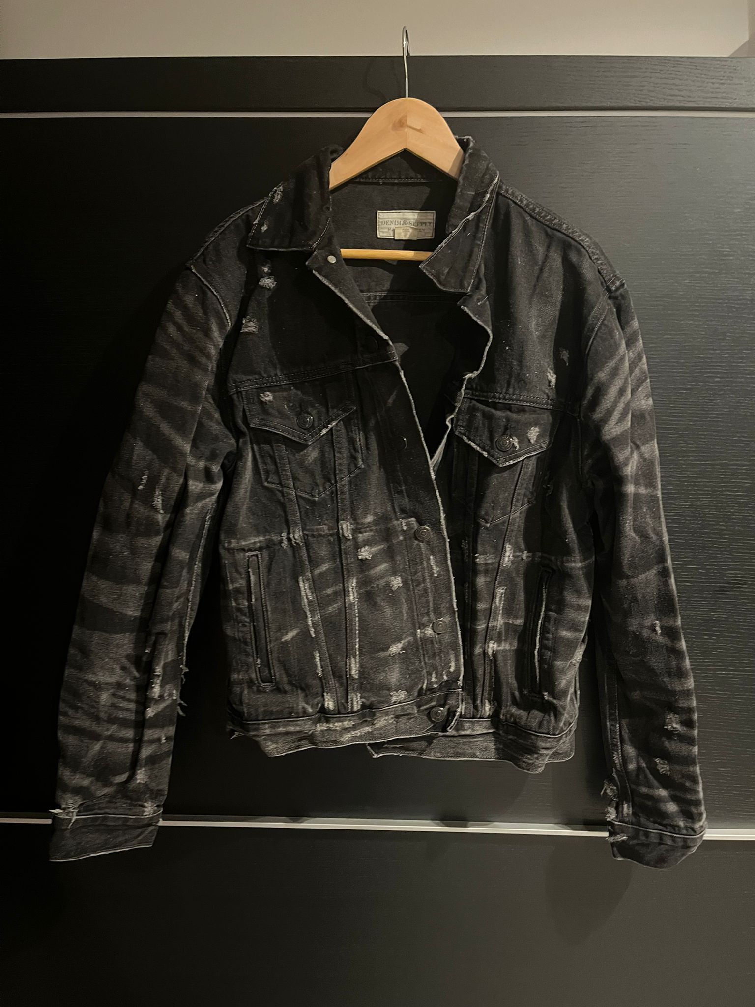 Ralph Lauren denim & supply distressed ralph lauren dark gray denim flag Size US L / EU 52-54 / 3 - 6 Thumbnail