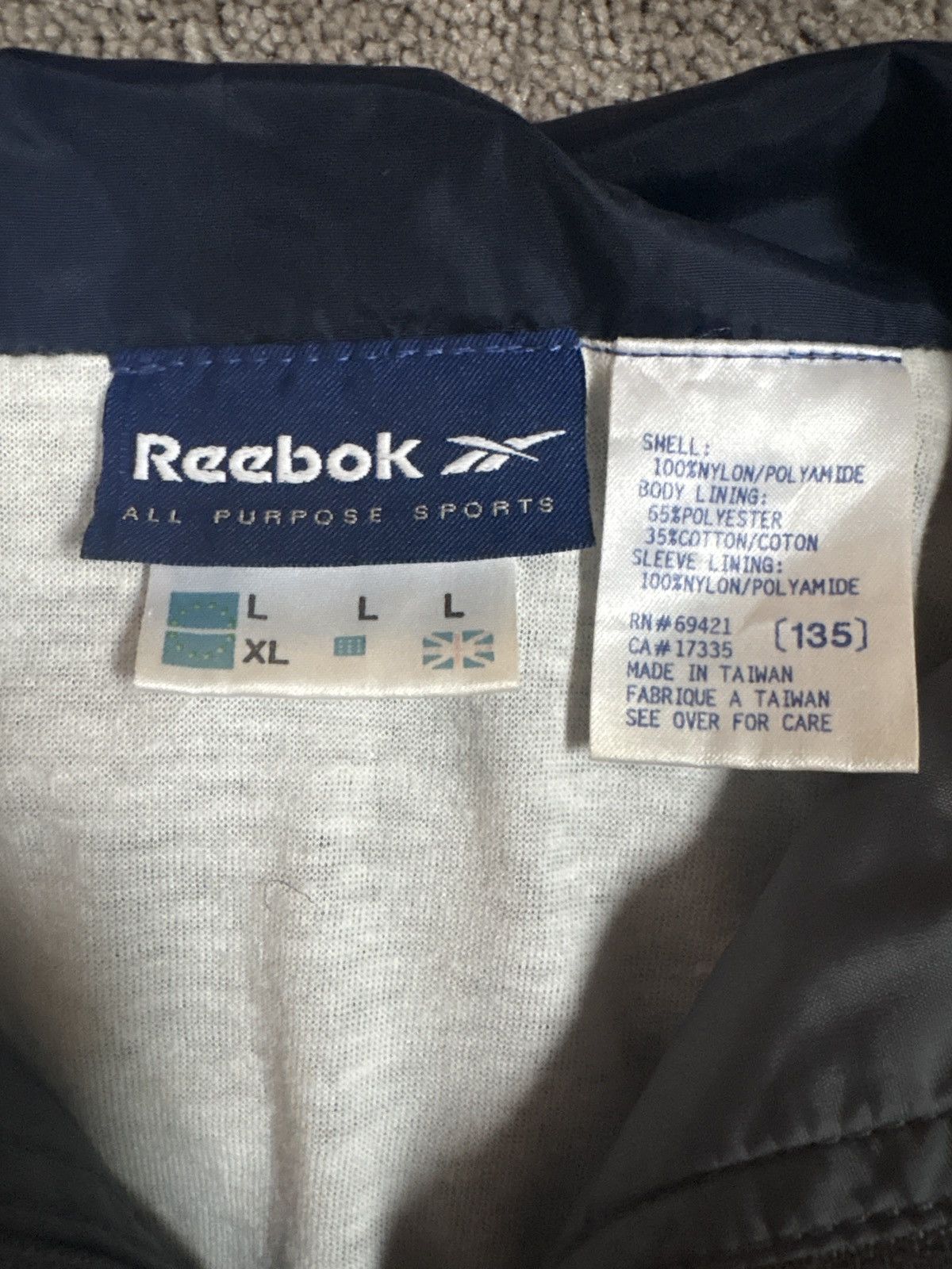 Reebok Vintage Reebok Jacket Size US L / EU 52-54 / 3 - 3 Thumbnail