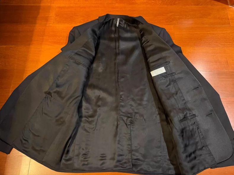 Dior Dior Black narrow-necked wool suit 2505-Nextarrow Size 50R - 3 Thumbnail