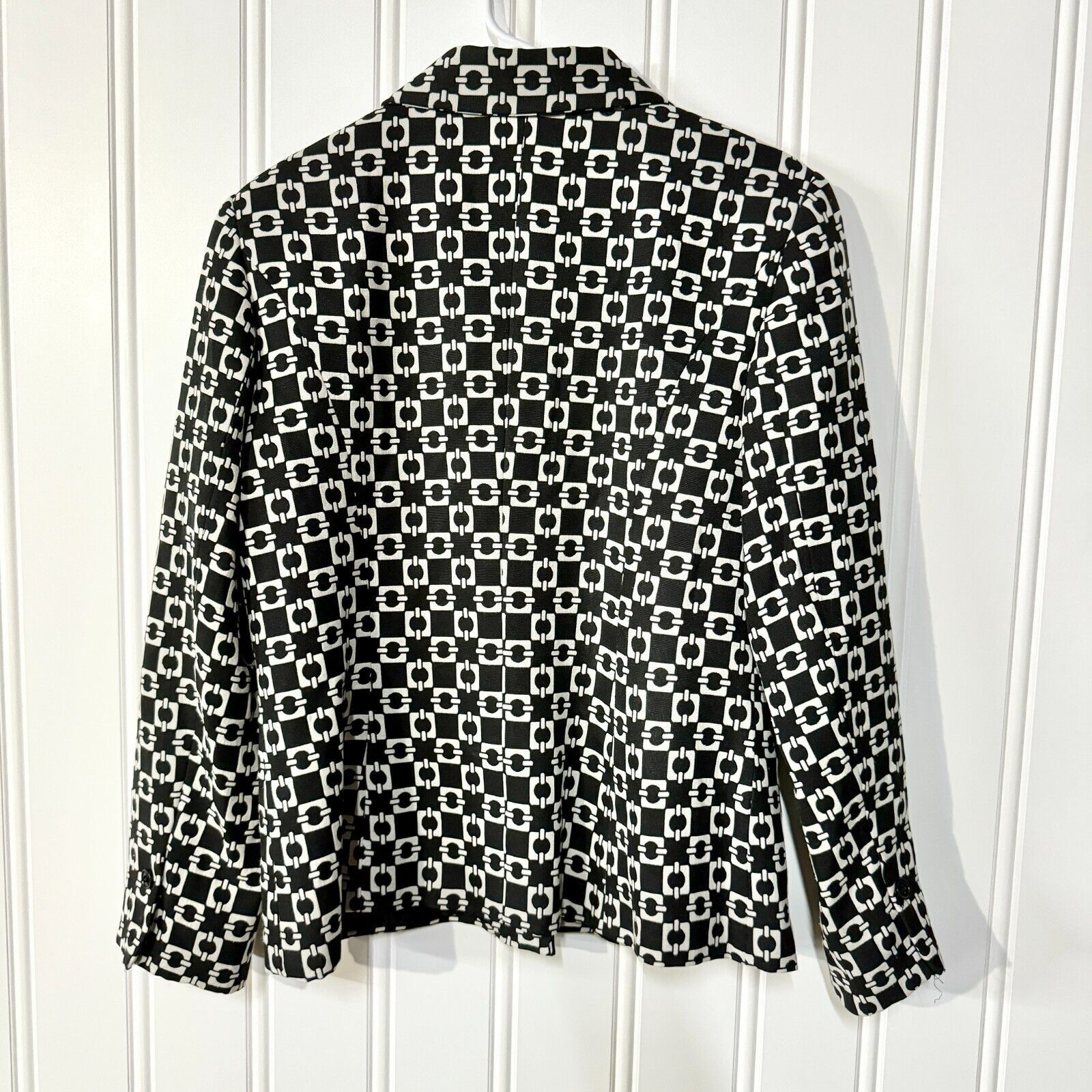 Vintage Vintage CR Sportwear Chain Lined Button Down Blazer Size 12 Size XL / US 12-14 / IT 48-50 - 3 Thumbnail