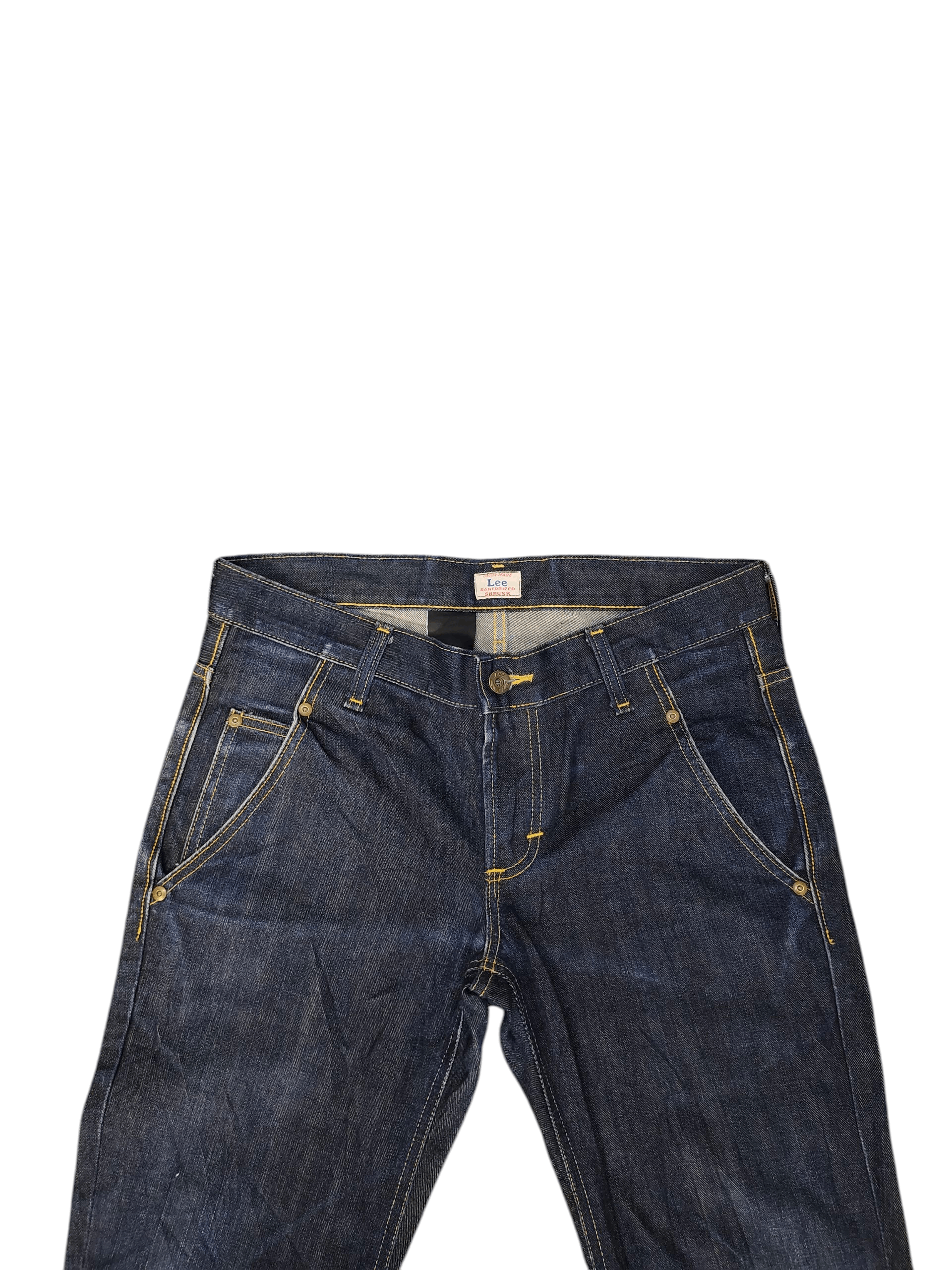 If Six Was Nine Flare Jeans Lee X Akm Japan Denim Bootcut Ifsixwasnine Lgb Size US 31 - 4 Thumbnail