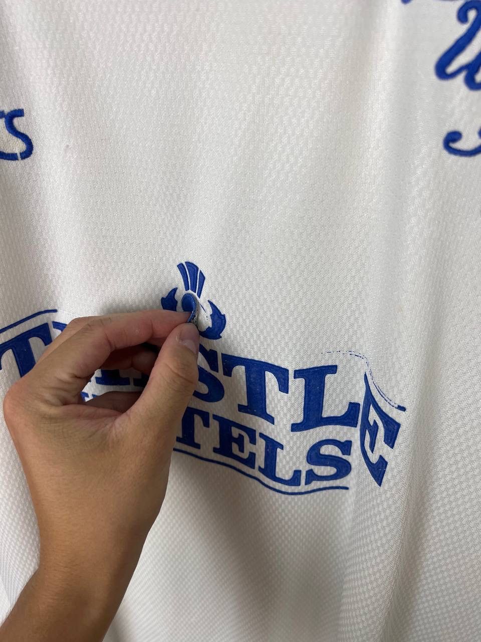 Other Leeds United ASICS 199596 vintage jersey size L Size US L / EU 52-54 / 3 - 5 Thumbnail