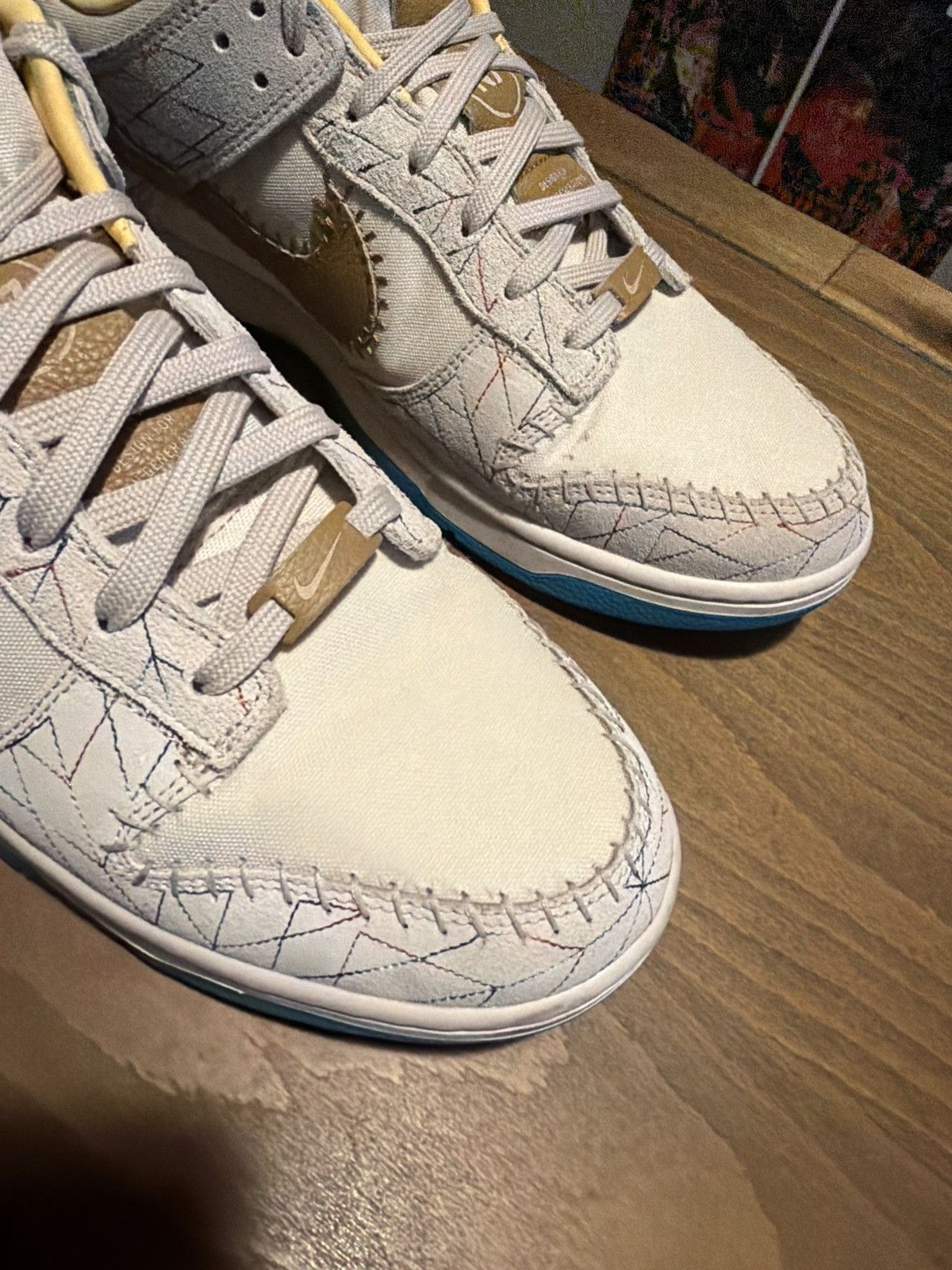 Nike Nike by You X Kyrie Irving N7 Dunk Size US 13 / EU 46 - 6 Thumbnail