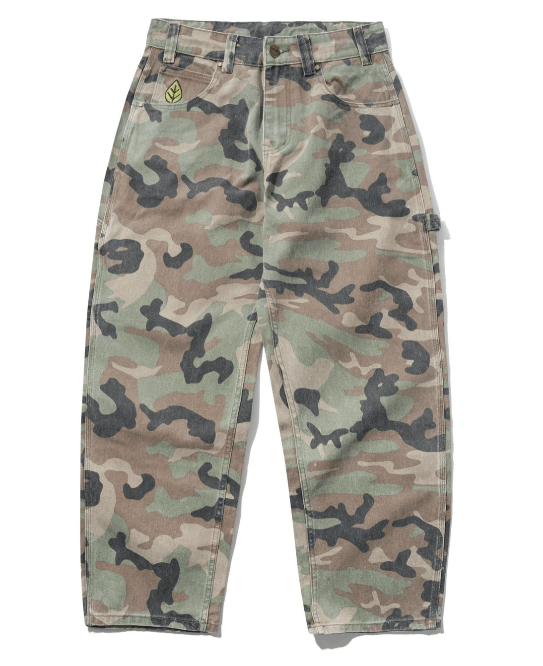 BUTTER Weathergear Denim Jeans Woodland Camo
