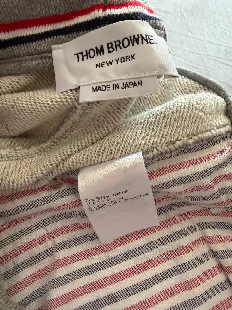 Thom Browne Thom Browne size 4 Gray Four Stripe Sports Pants Size US 34 / EU 50 - 5 Thumbnail