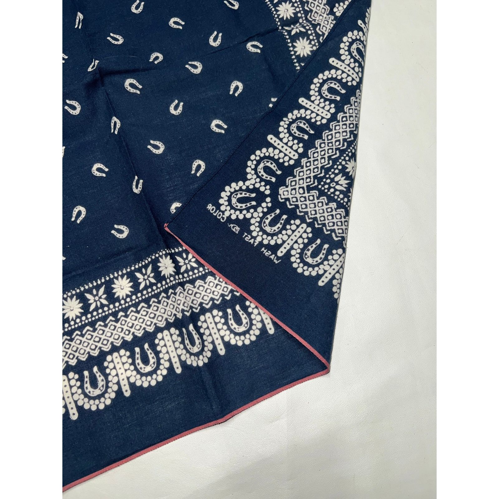 Kapital Kapital Fastcolor Printed Selvedge Cotton Horse Shoe Bandana Size ONE SIZE - 4 Thumbnail