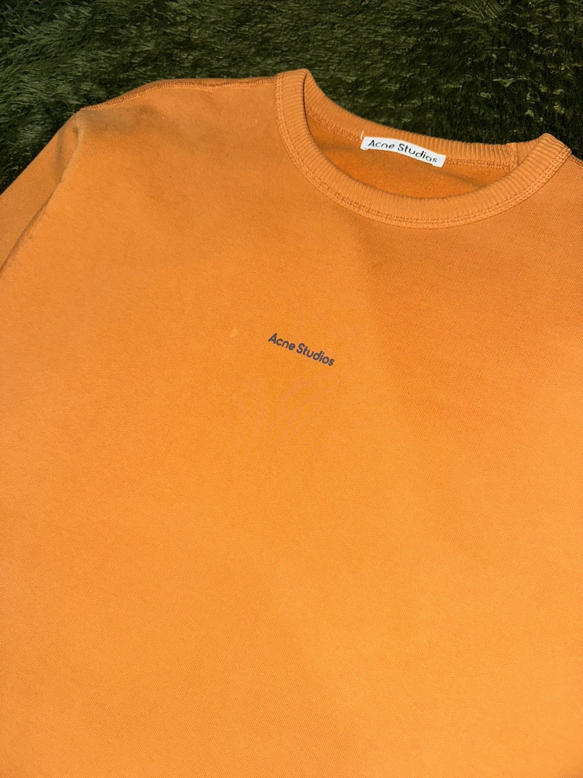 Acne Studios Acne Studios 23FW Stamp Logo Sweatshirt Size US XS / EU 42 / 0 - 2 Thumbnail