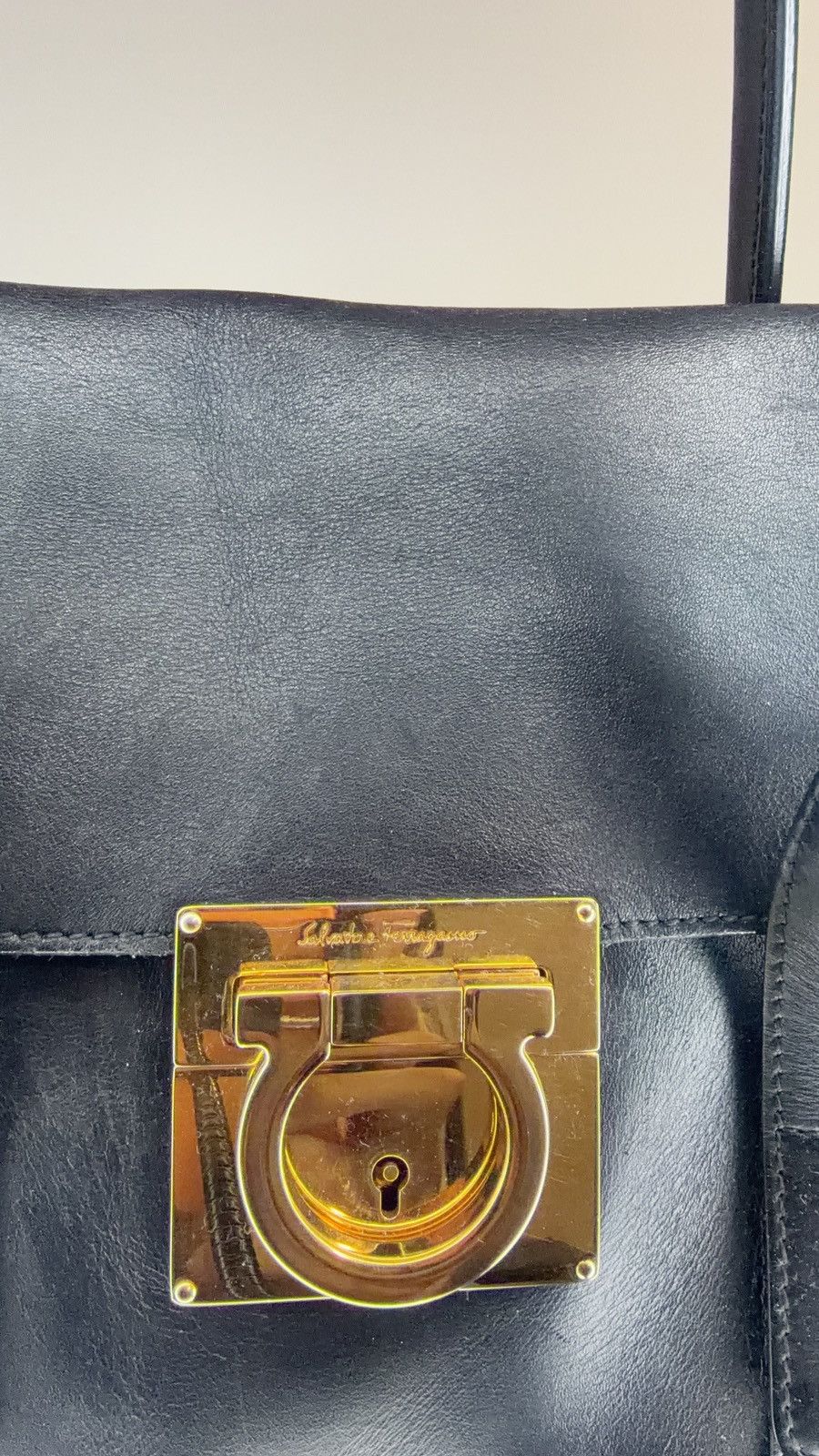 Salvatore Ferragamo Vintage Auth Salvatore Ferragamo Used Gancini 2Way Shoulder Size ONE SIZE - 7 Thumbnail