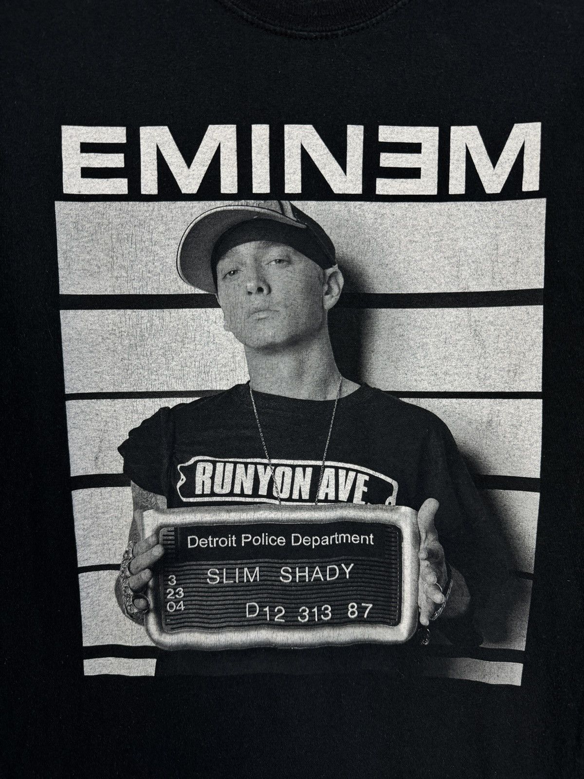 Band Tees Men’s Eminem Slim Shady Vintage T-Shirt Rap Band Tee Size S Size US S / EU 44-46 / 1 - 6 Thumbnail