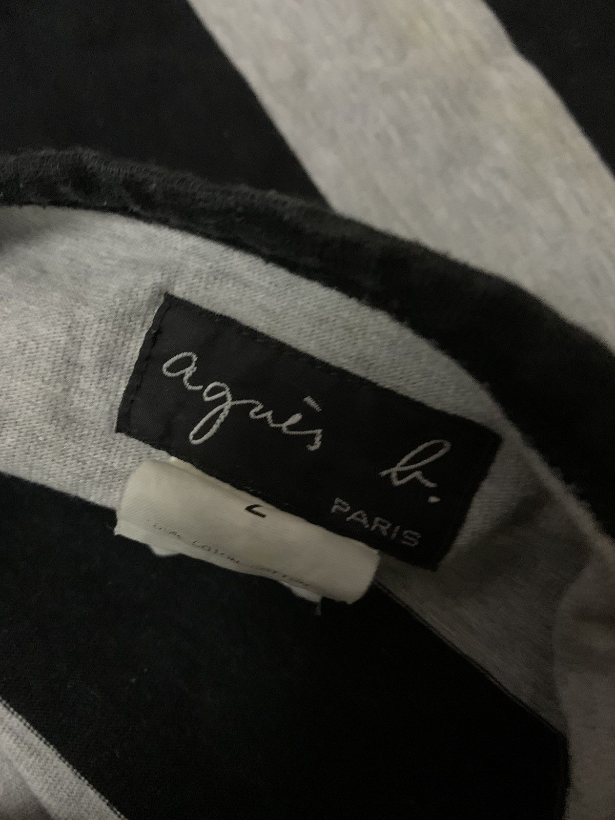 Yohji Yamamoto Vtg Agnes b Paris Stripe Shirt Size S / US 4 / IT 40 - 5 Thumbnail