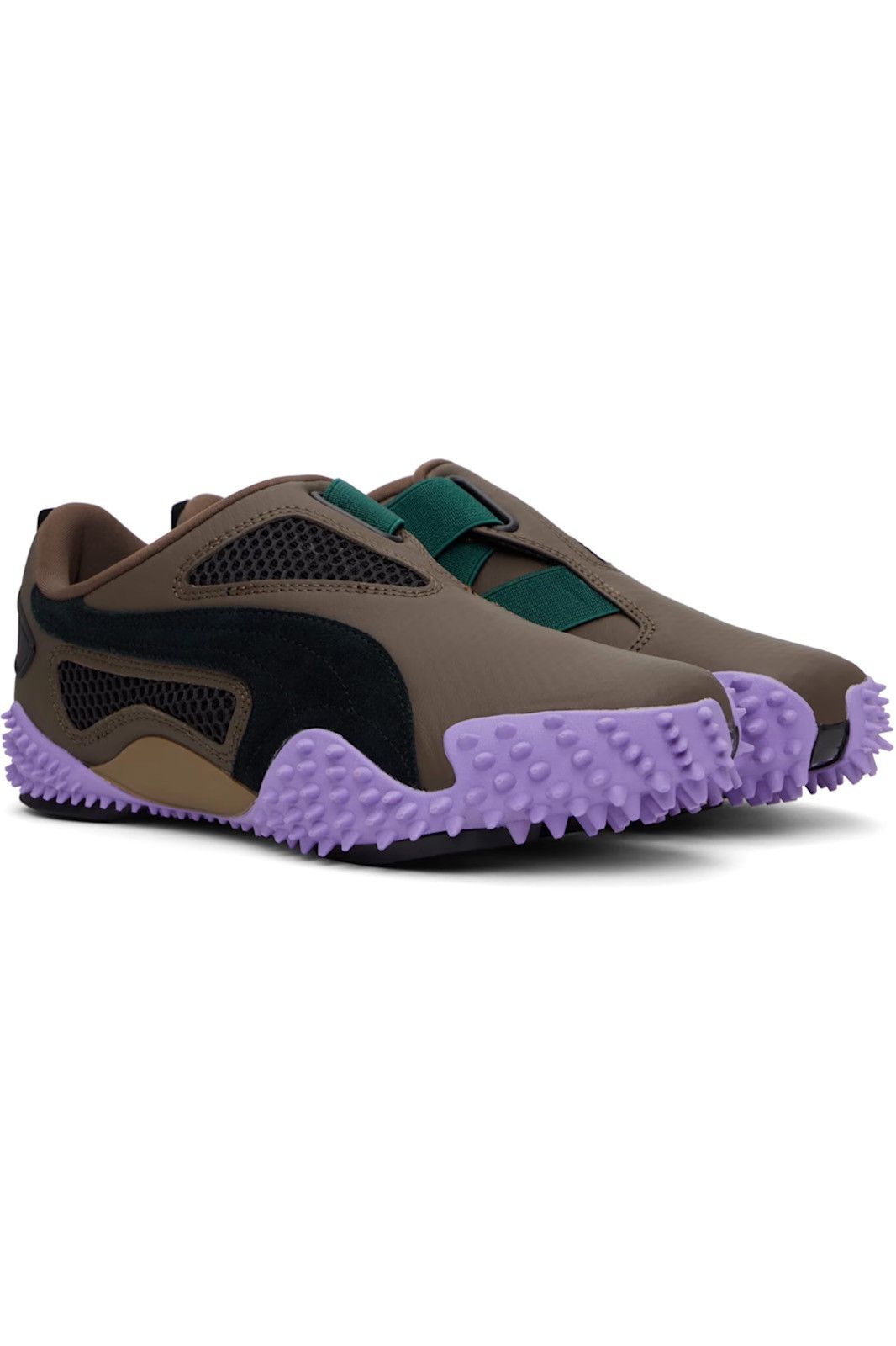 Puma Brown UR Mostro Communication Sneakers