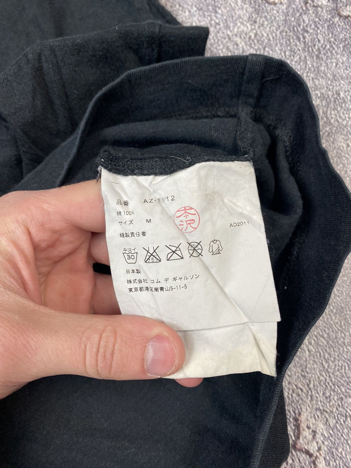 CDG by Comme des Garcons × Comme des Garcons × Comme des Garcons PLAY Comme Des Garçons Play Red Big Logo Heart T-shirt Size M / US 6-8 / IT 42-44 - 6 Thumbnail