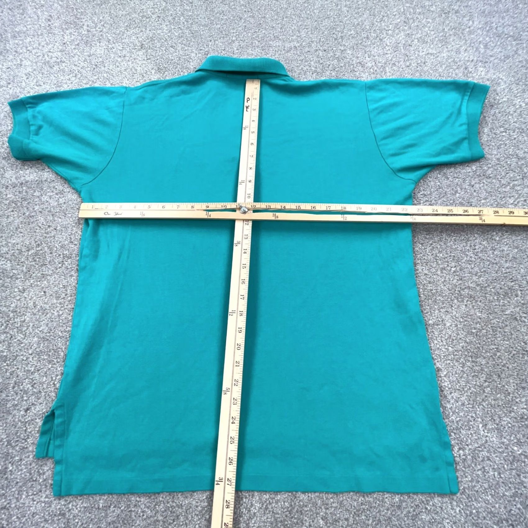 Vintage VINTAGE Polo Golf Shirt Men Medium Blue Teal Y2K Crest Polo Ralph Lauren Size US M / EU 48-50 / 2 - 6 Thumbnail