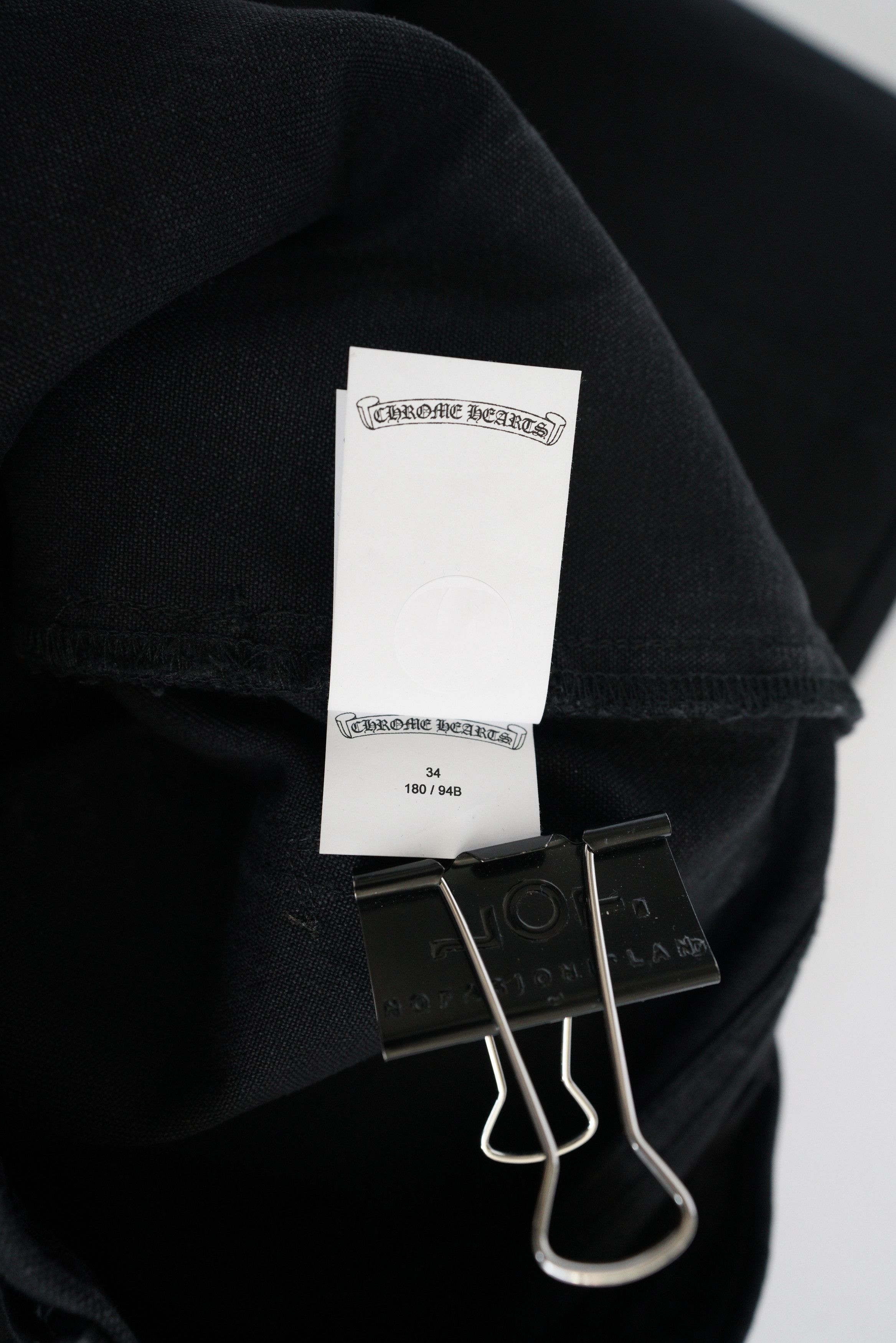 Chrome Hearts Chrome Hearts Cross Patch Double Knee Carpenter Pants - 34 Size US 34 / EU 50 - 21 Thumbnail