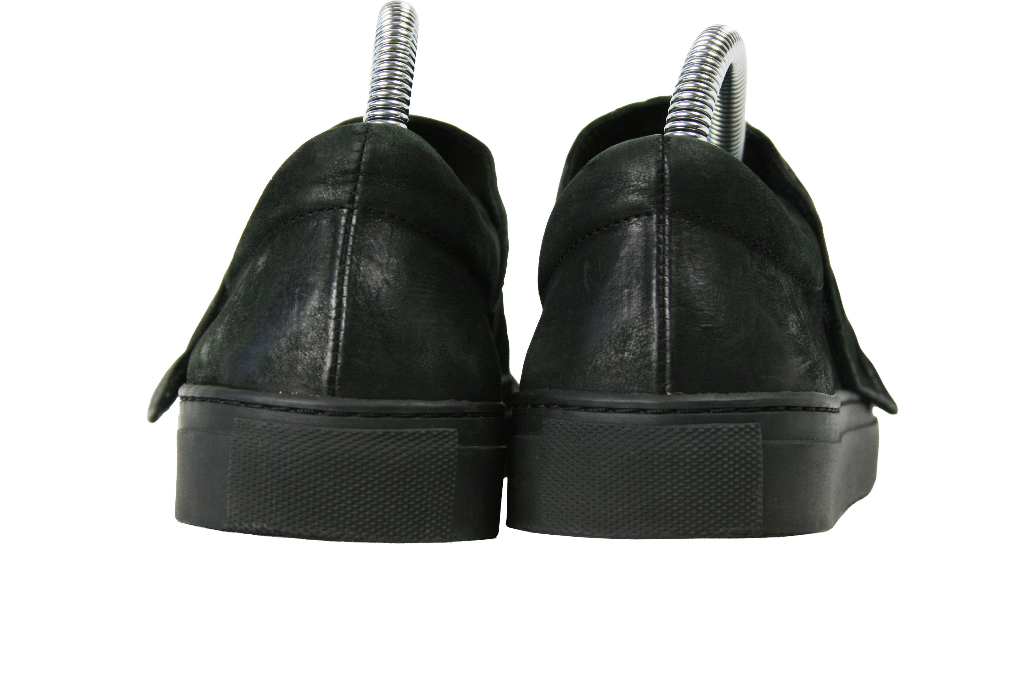 The Last Conspiracy Avant Garde Horse Leather Crinkle Straps Low Sneakers Size US 8 / IT 38 - 10 Thumbnail