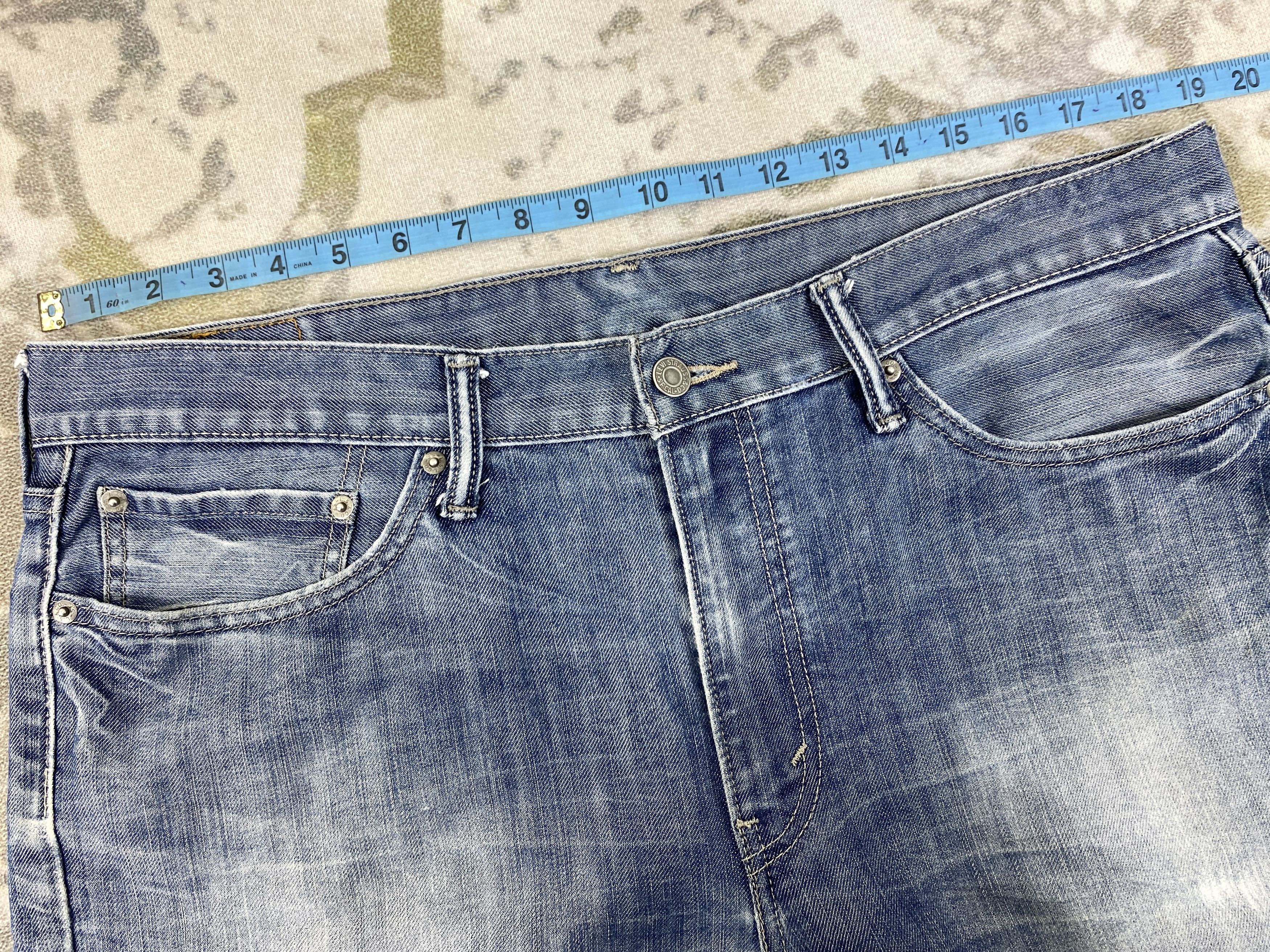 Levi's Blue Vintage Levi's 514 Distressed Denim 38 x 28.5 -JN136 Size US 38 / EU 54 - 5 Thumbnail