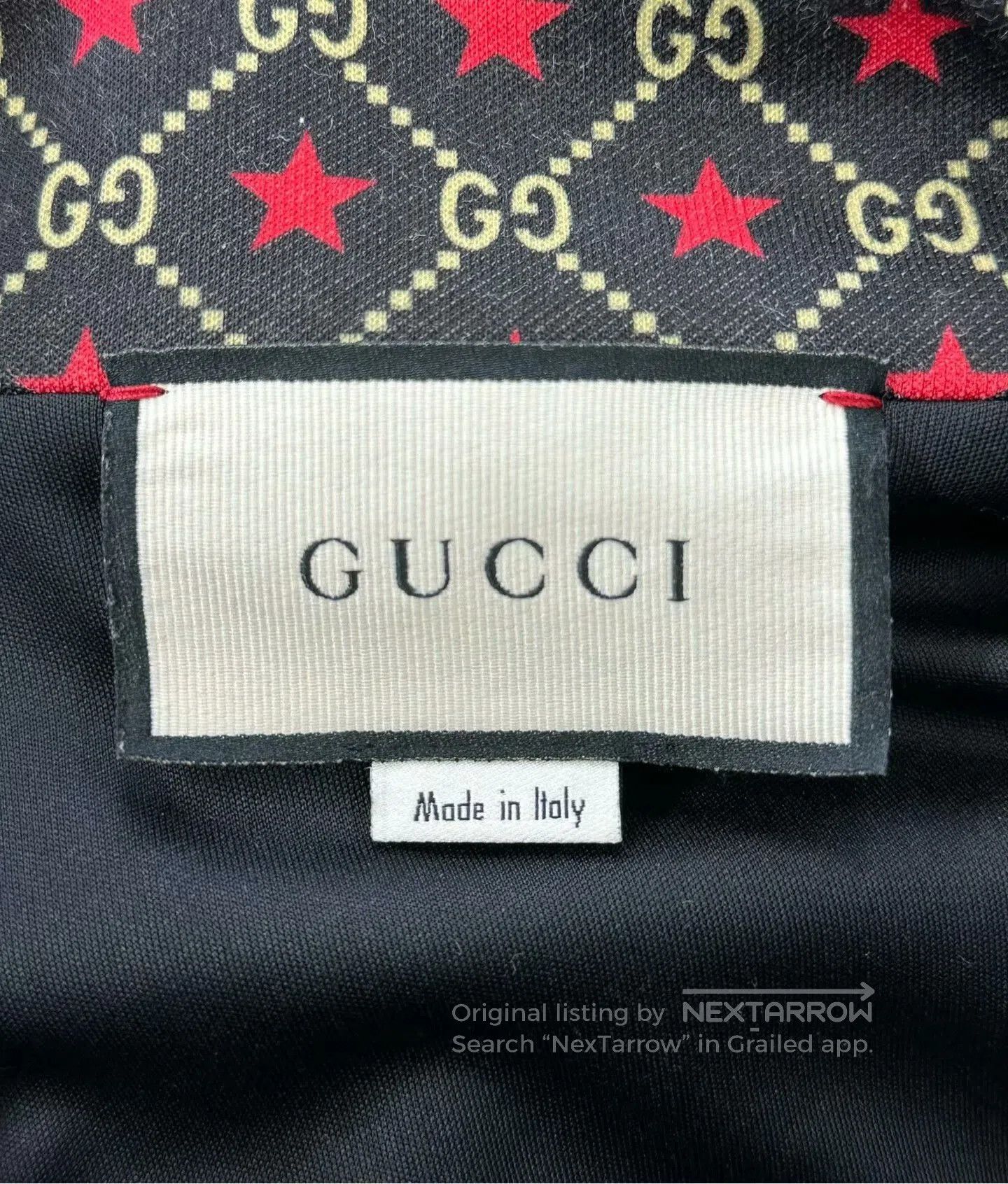 Gucci Gucci Black Star Zip Jacket. Size US M / EU 48-50 / 2 - 3 Thumbnail