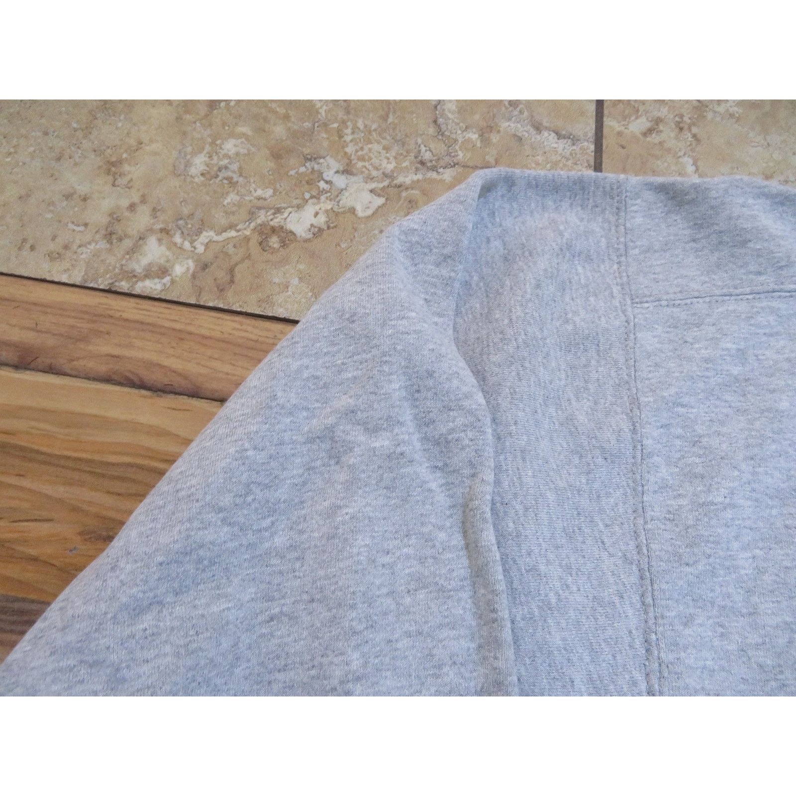 Nike Nike Made in USA V-Stitch Small Swoosh Gray Sweatshirt S 90s Size US S / EU 44-46 / 1 - 5 Thumbnail