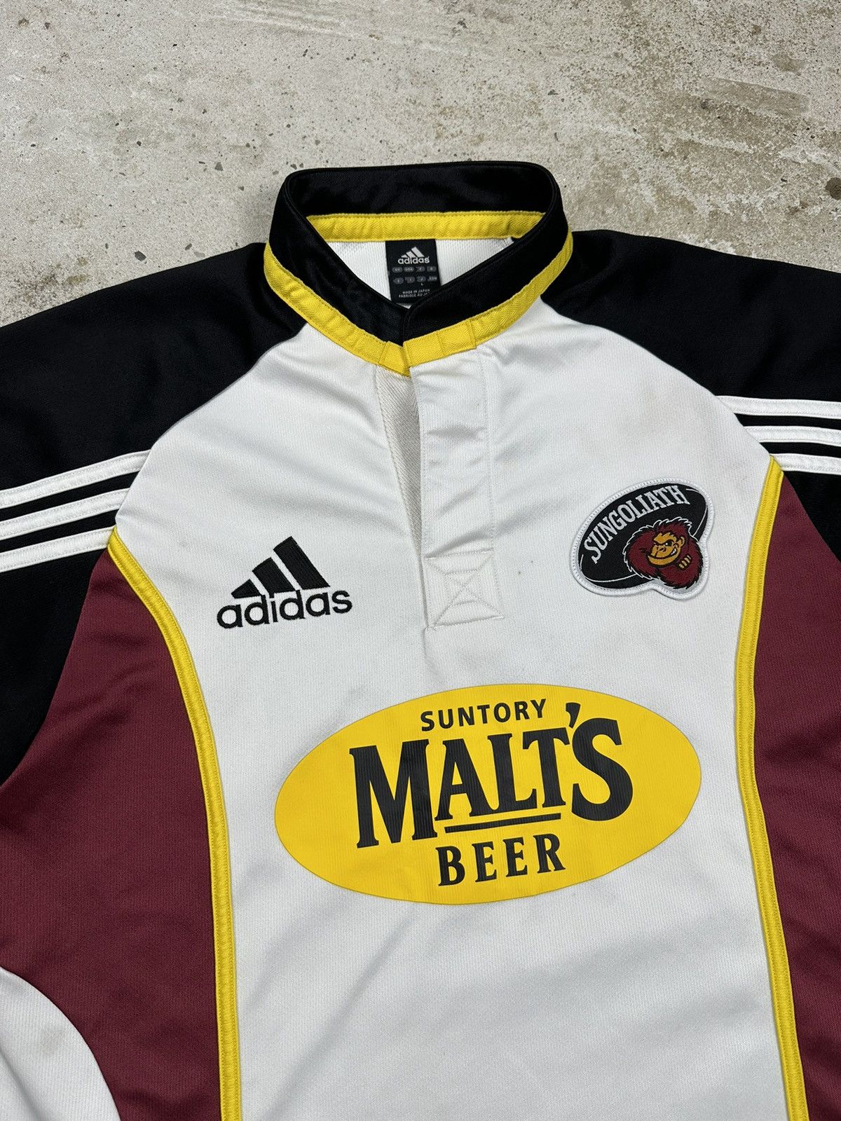 Adidas Vintage 2003 Suntory Sungoliath Tokyo Japan Adidas Jersey Size US L / EU 52-54 / 3 - 5 Thumbnail
