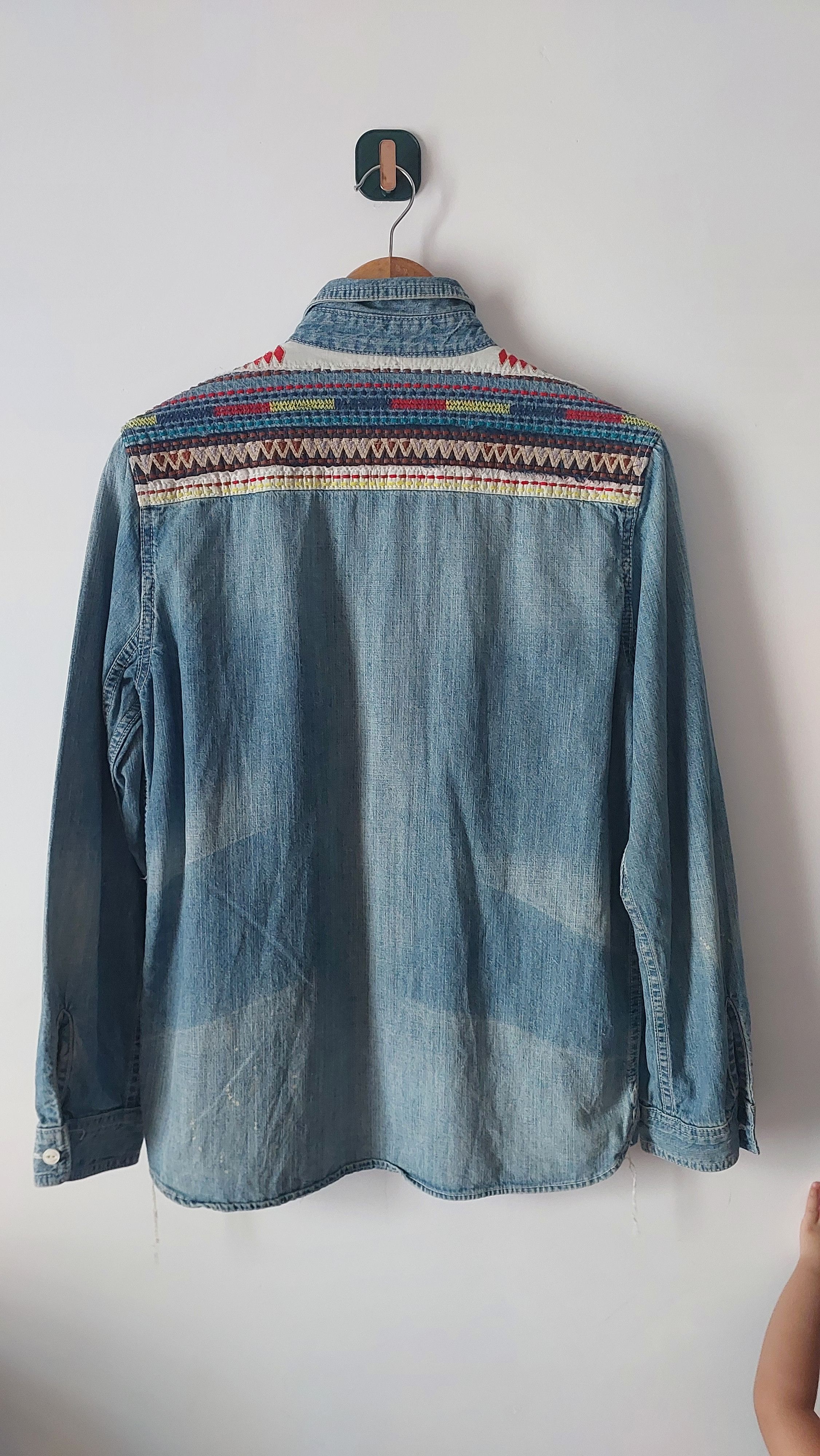 Japanese Brand × go slow caravan GSC GO SLOW CARAVAN DENIM SHIRT Size US M / EU 48-50 / 2 - 11 Thumbnail