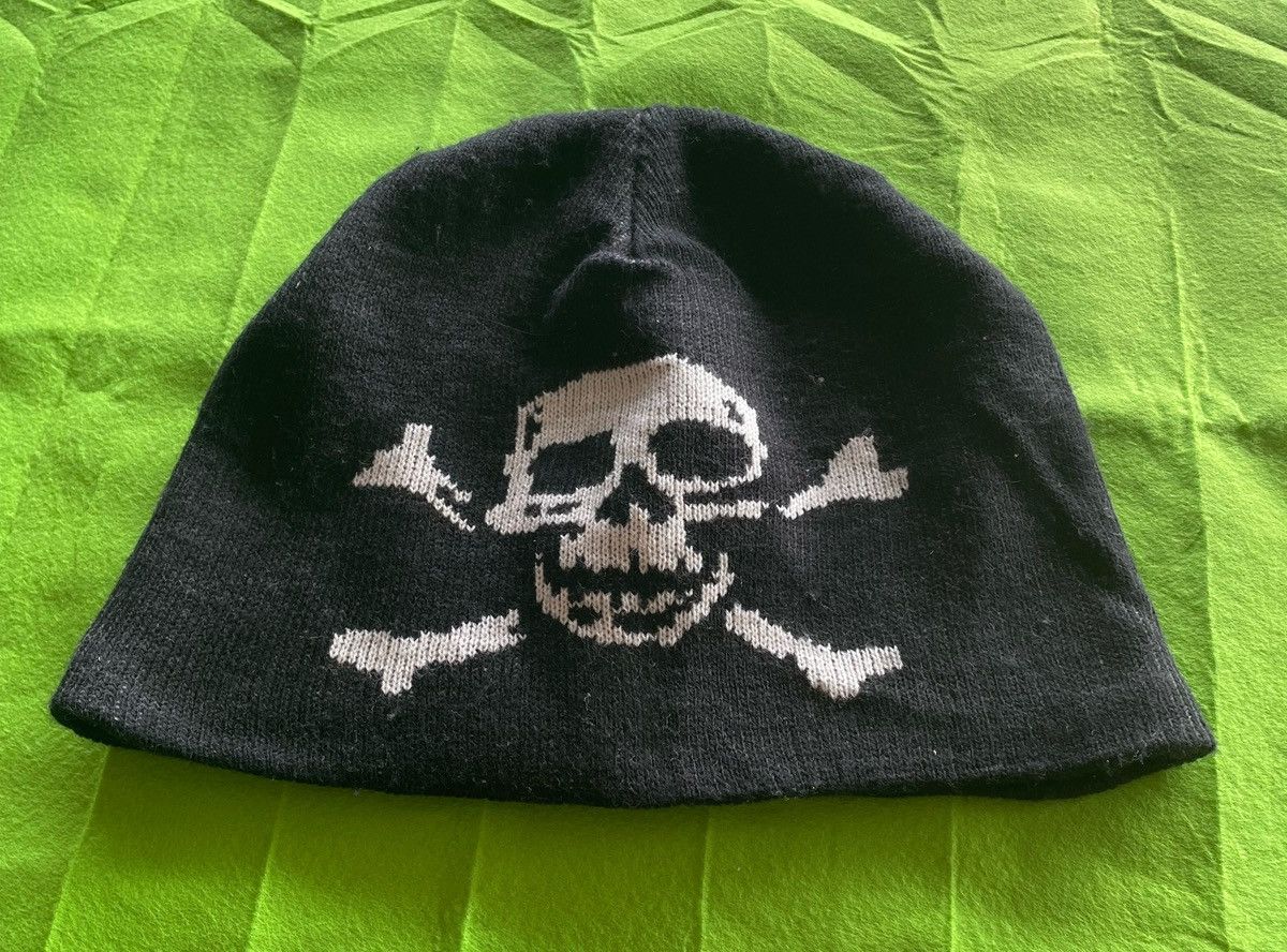 Japanese Brand SKULL BEANIE UNBRANDED Size ONE SIZE - 1 Thumbnail