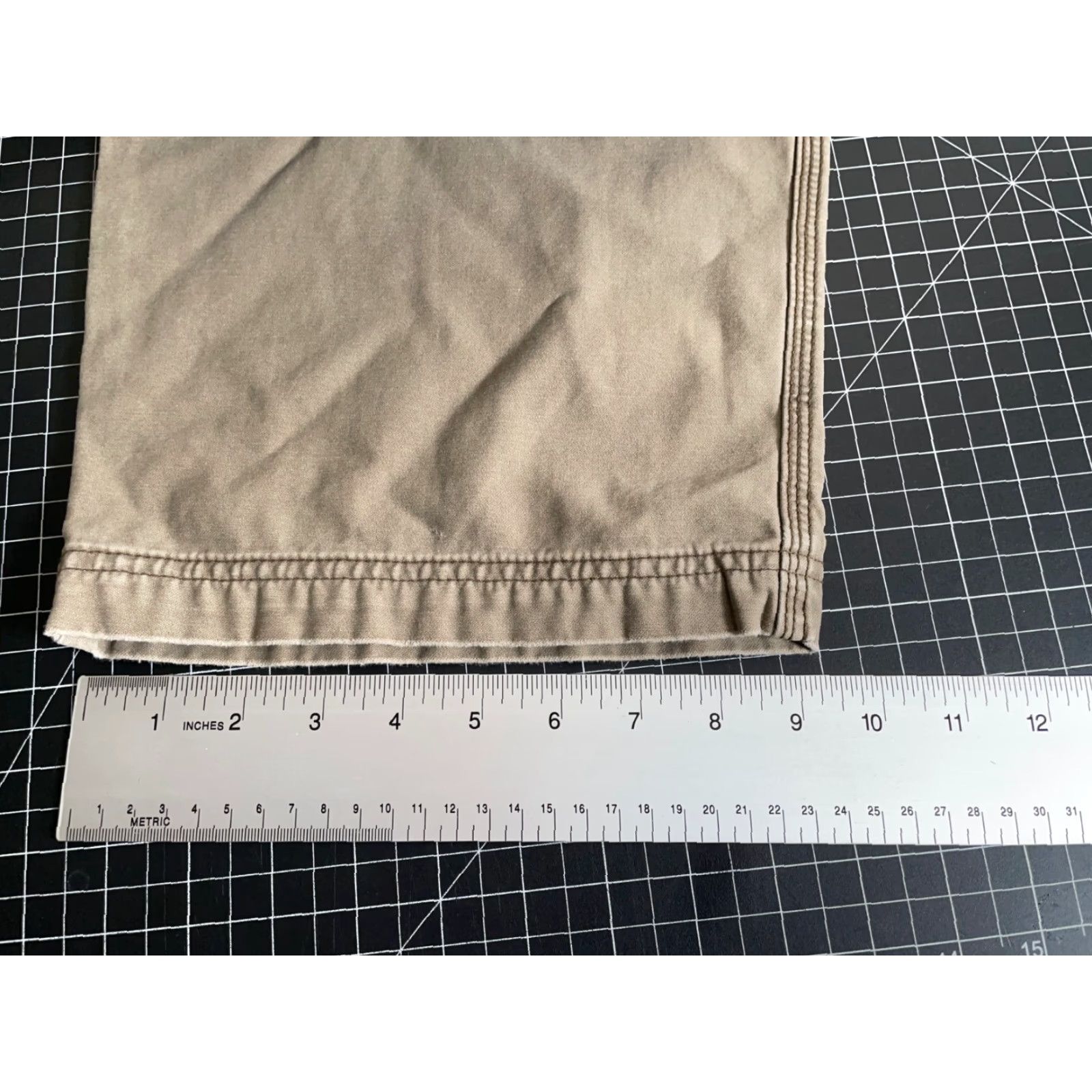 Old Navy VINTAGE Old Navy Men's Cargo Pants 36 x 29 Cotton Retro Military Green Fall Winter Size US 36 / EU 52 - 7 Thumbnail