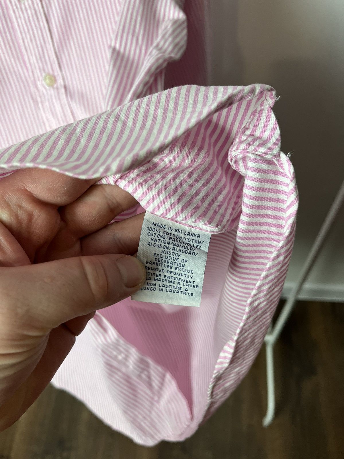 Polo Ralph Lauren × Ralph Lauren Polo Ralph Lauren Classic Cotton Button Up Shirt Size XXL / US 16-18 / IT 52-54 - 5 Thumbnail