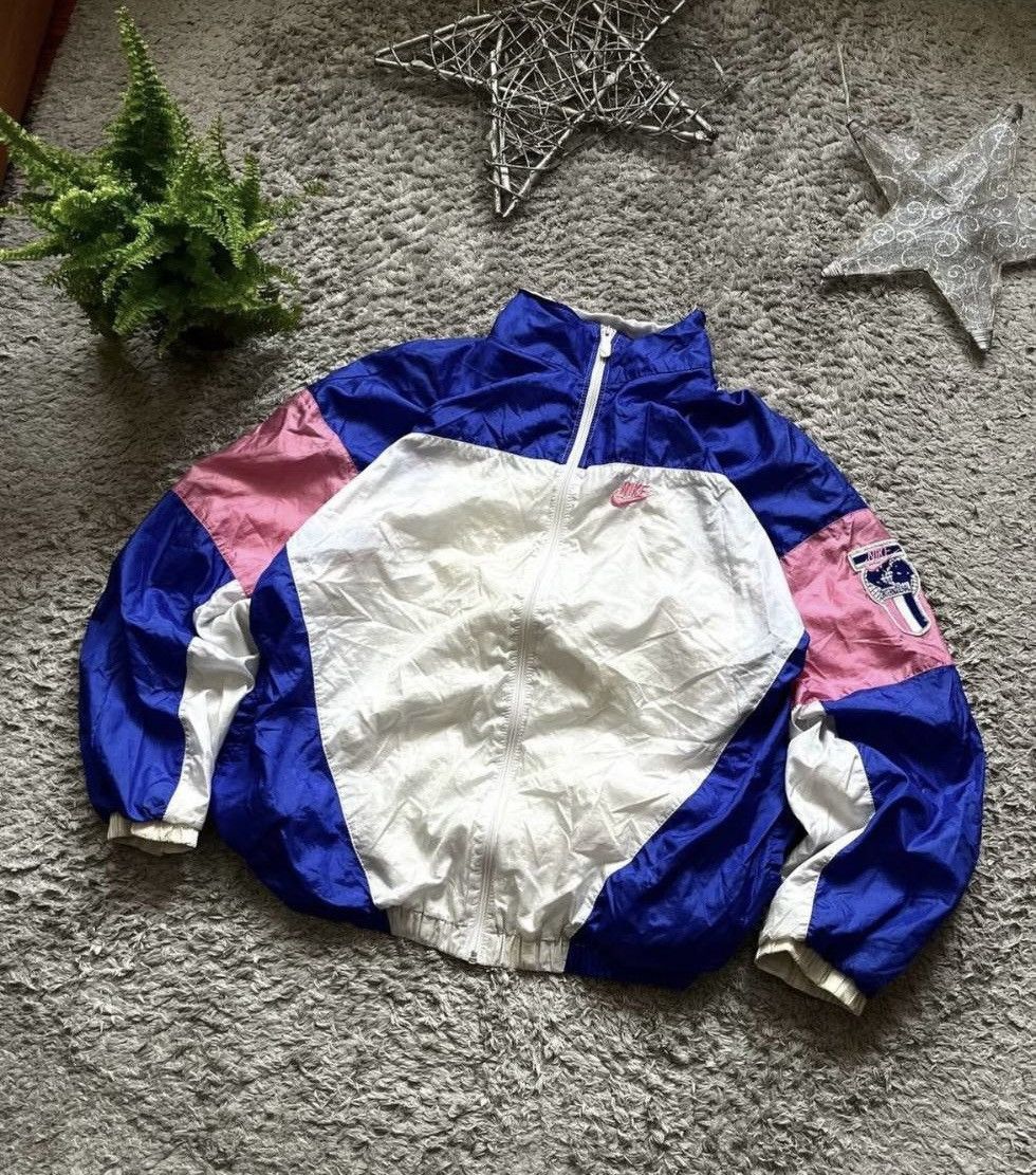 90s Nike Vintage Retro Track Jacket Rare Y2K Streetwear