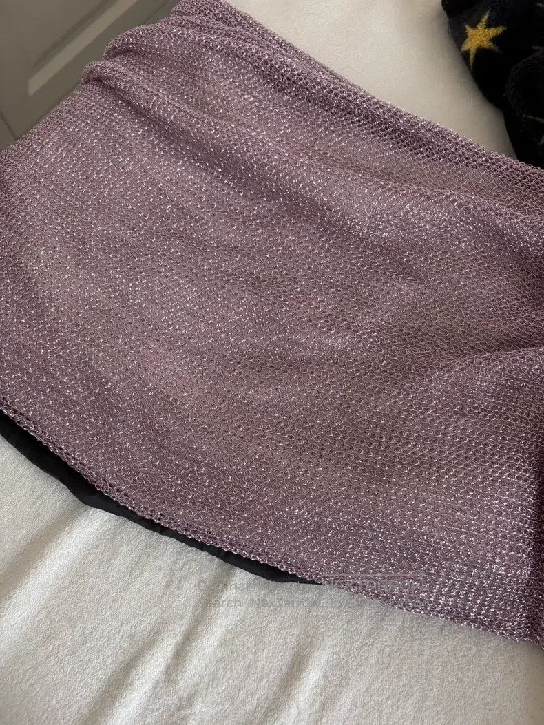 Jil Sander Jil Sander size 36 Pink-purple shiny fairy mermaid tail bod Size 23" - 4 Thumbnail