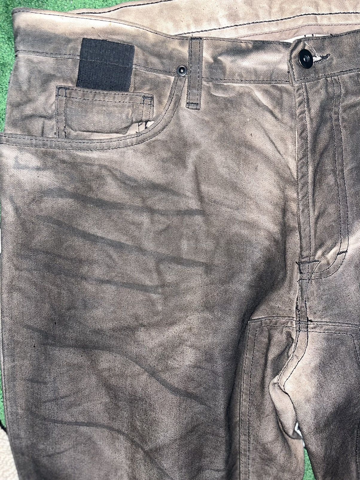 Rick Owens Rick Owens Slab Rust Wax Denim Size US 36 / EU 52 - 3 Thumbnail