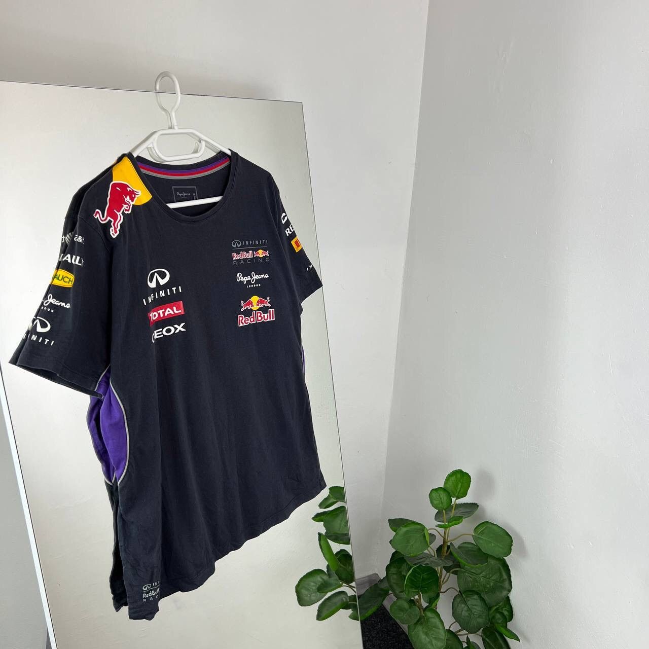 Red Bull Vintage Red Bull Pepe Jeans Inviniti Big Logo Embroidered Size US XXL / EU 58 / 5 - 6 Thumbnail