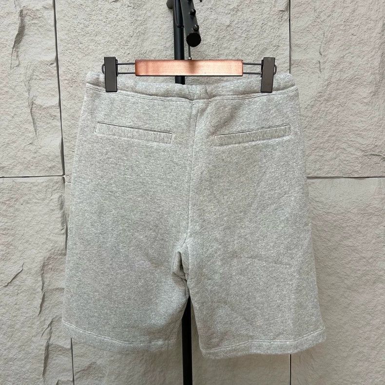 Dior Dior SizeS Gray embroidered logo casual five-piece pants Size US 29 - 2 Thumbnail