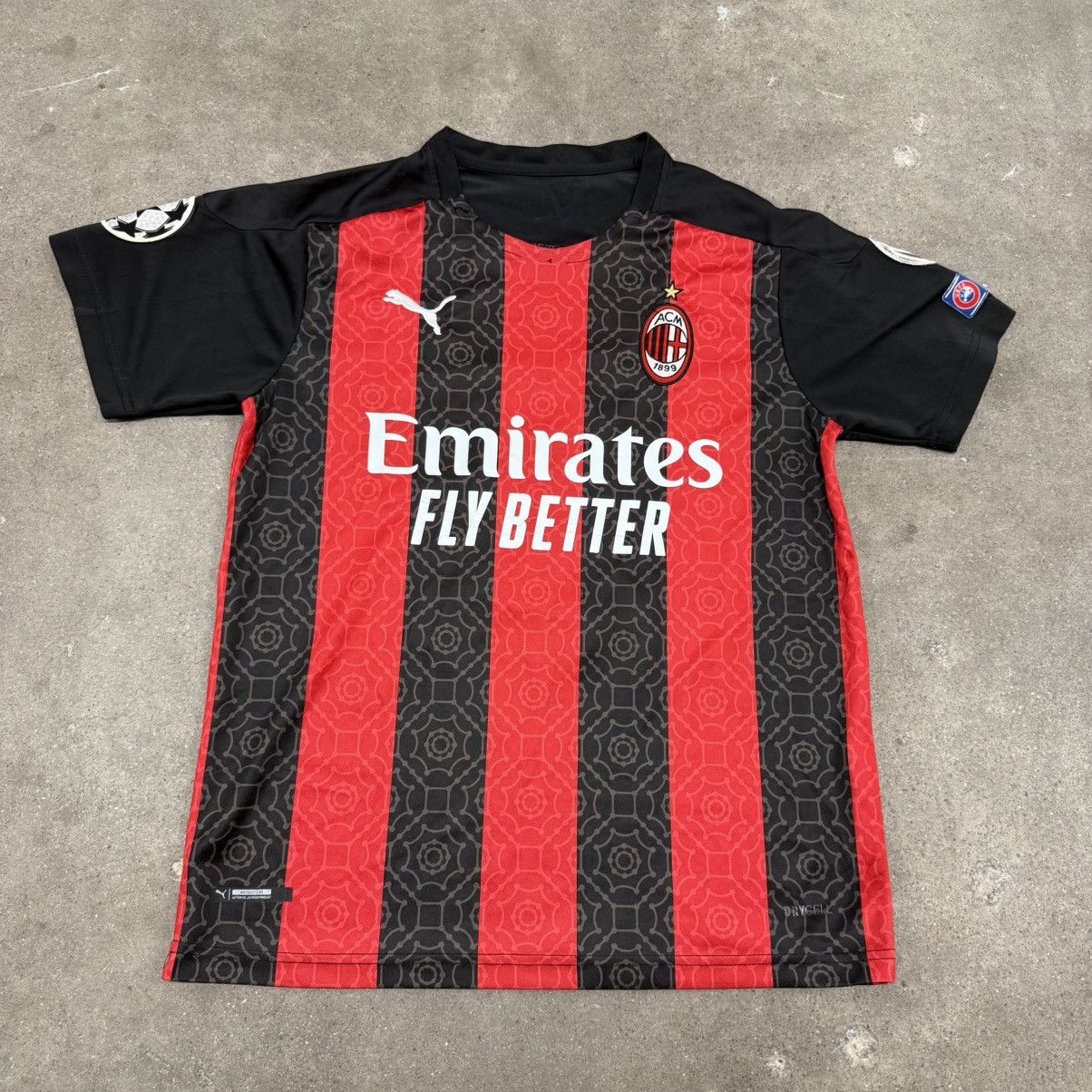 Puma PUMA ACM AC MILAN STRIPED 2022/2023 HOME SOCCER JERSEY Size US M / EU 48-50 / 2 - 1 Thumbnail