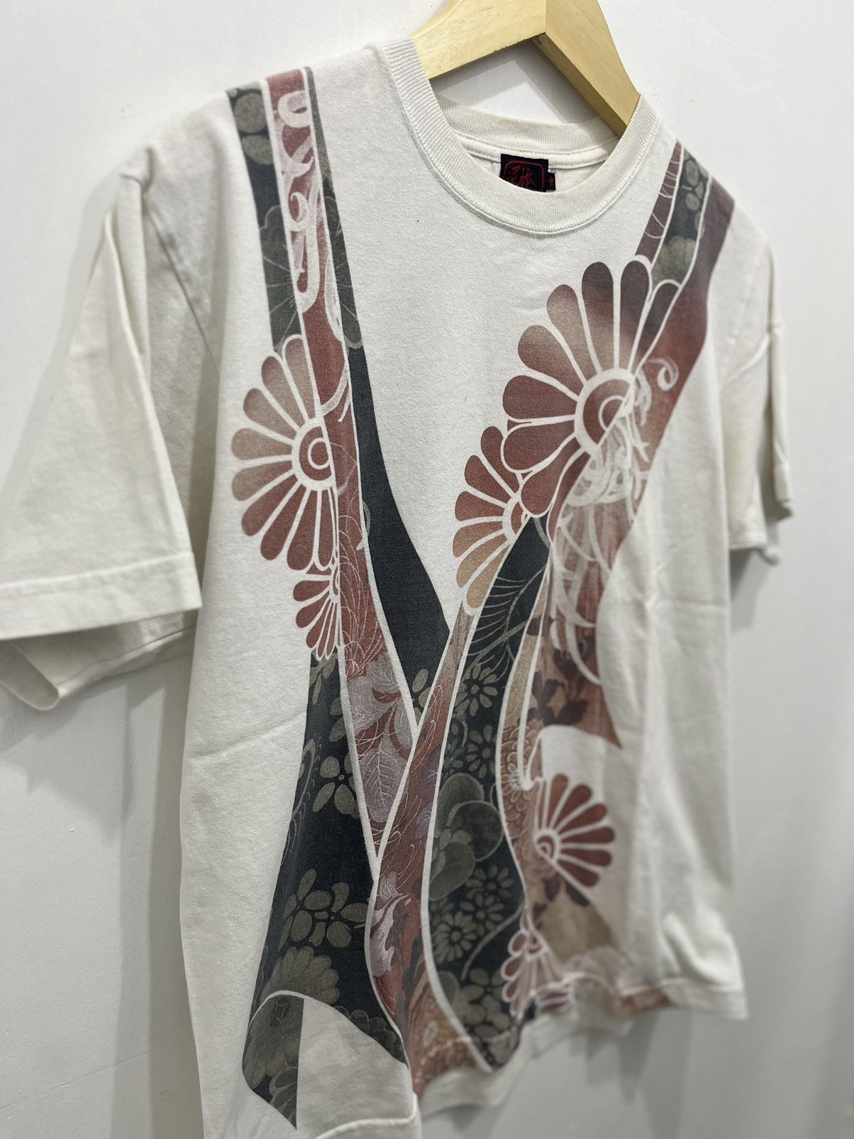 Japanese Brand 💥Vintage Sukajan Japanese Yakuza Art tees Size US L / EU 52-54 / 3 - 3 Thumbnail