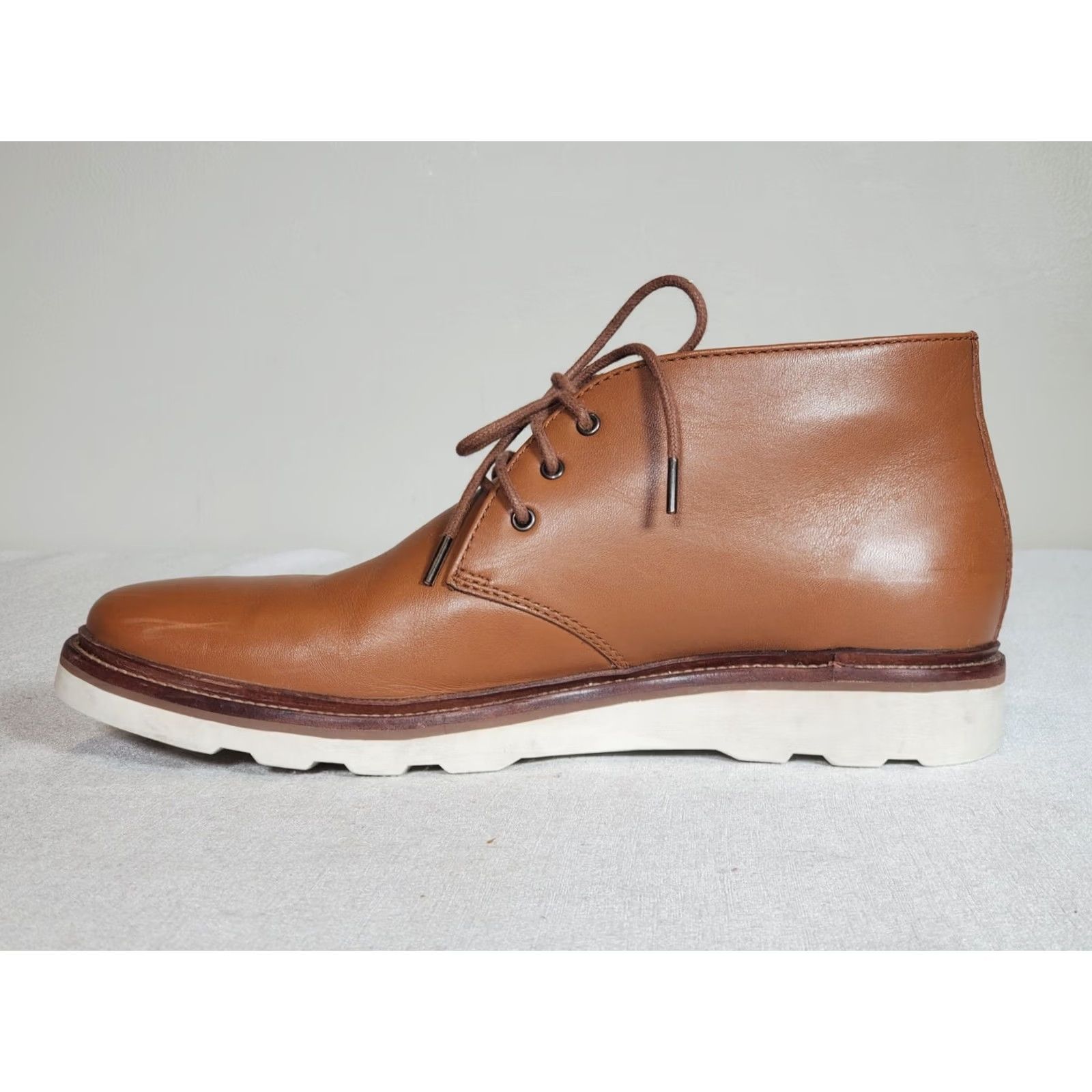 Coach COACH Bedford Chukka Boots G1416 Brown Leather Ankle Boot Mens 9.5 D Leather Sole Size US 10 / EU 43 - 3 Thumbnail