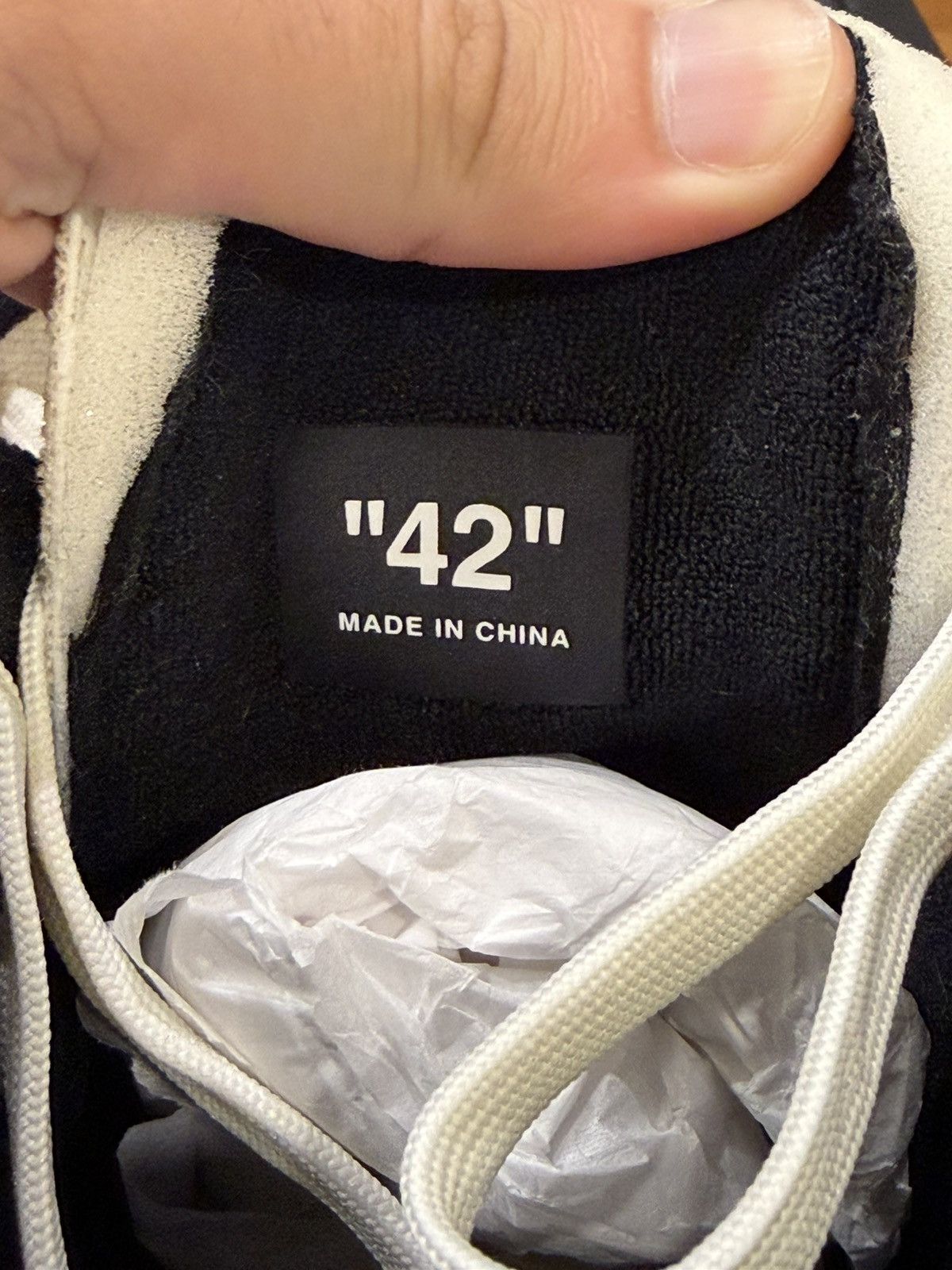 Off-White Off-White ‘Out of Office Canvas’ Sneaker - Neutral Grey Size US 9 / EU 42 - 8 Thumbnail