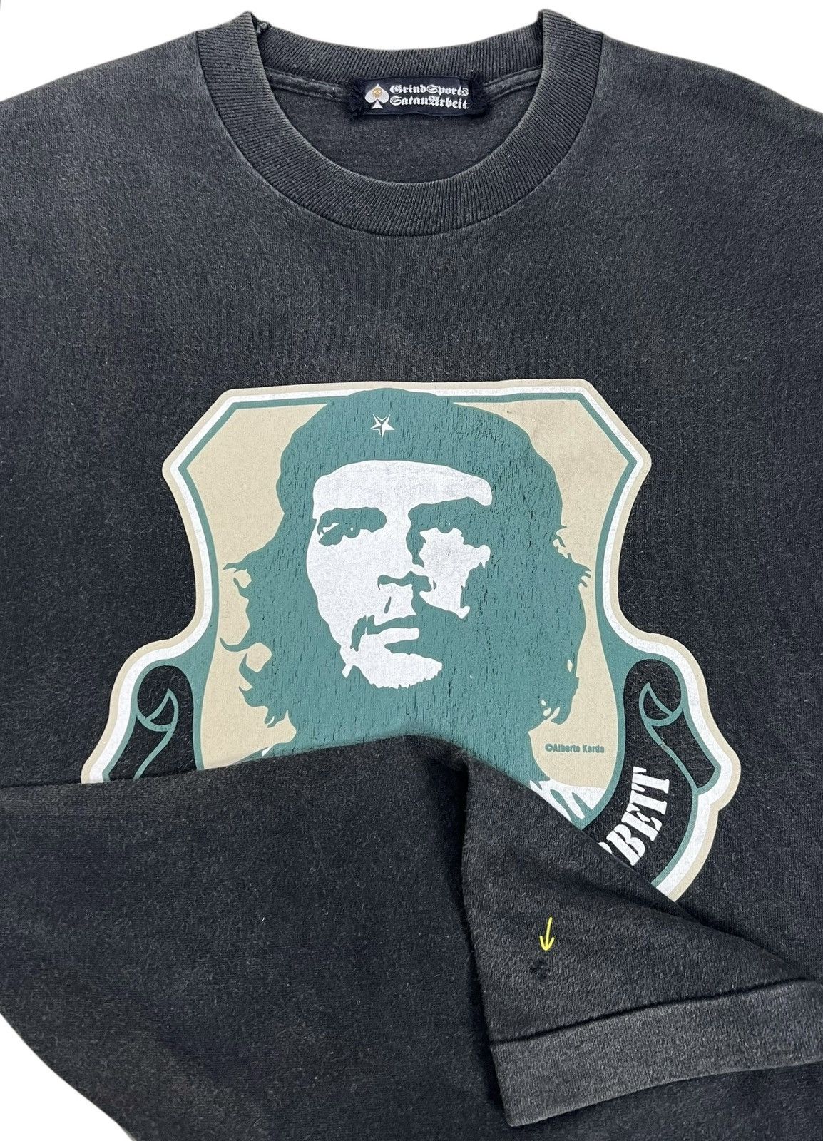 Band Tees × Japanese Brand × Vintage 90s Vintage Che Guevara x Grind Sports x Satan Arbett tee Size US L / EU 52-54 / 3 - 6 Thumbnail