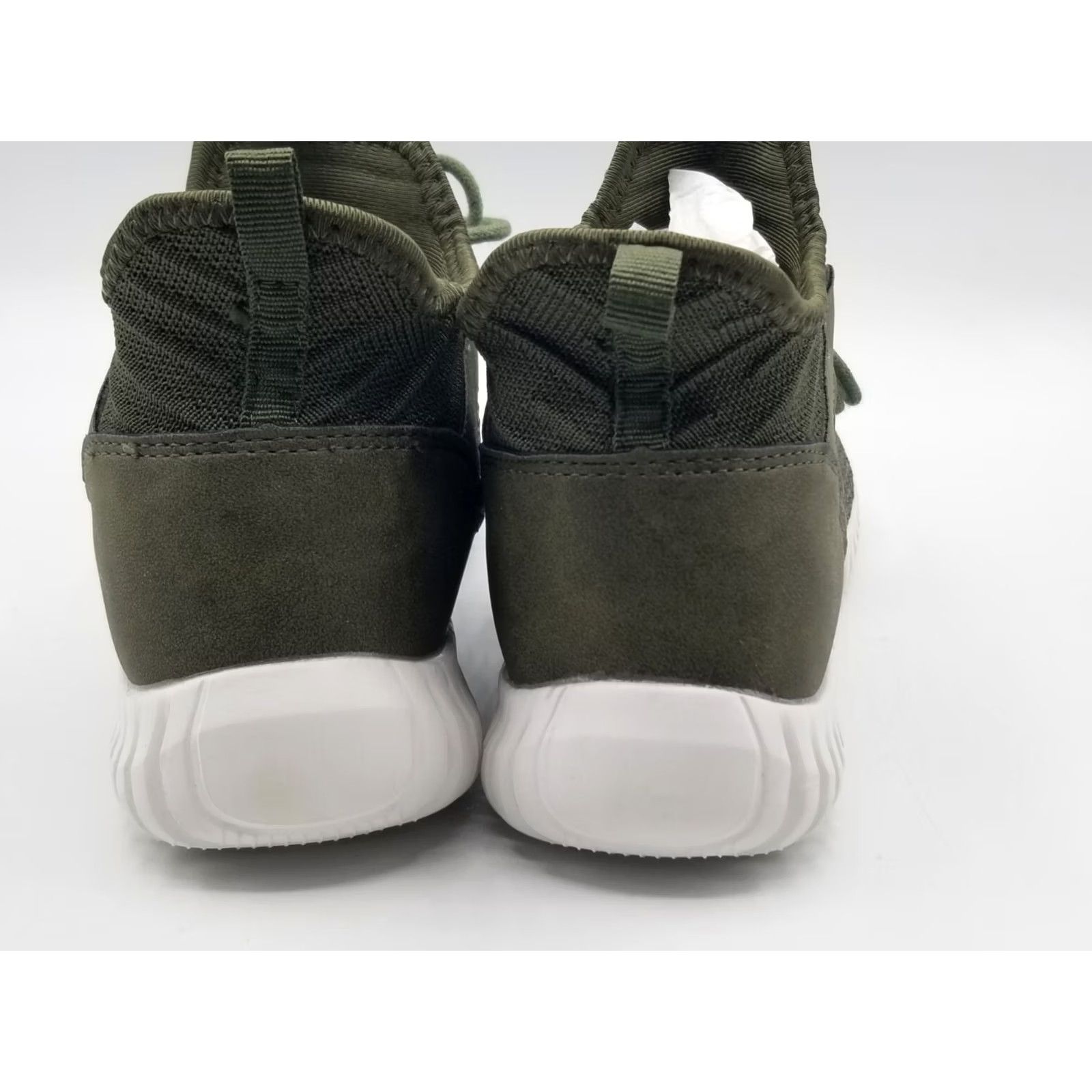 Vintage Dirty Laundry Harlen Fabric Hight Top Olive 6.5 Womens Shoes Running Cross Training Medium (B, M) Sneakers Size M / US 6-8 / IT 42-44 - 3 Thumbnail