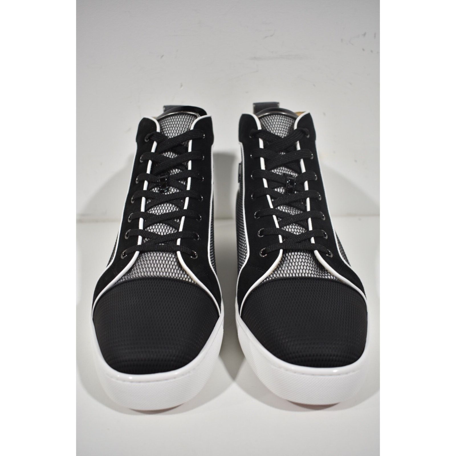 Christian Louboutin Christian Louboutin Louis Orlato Flat Black Grey White Size US 15 / EU 48 - 6 Thumbnail