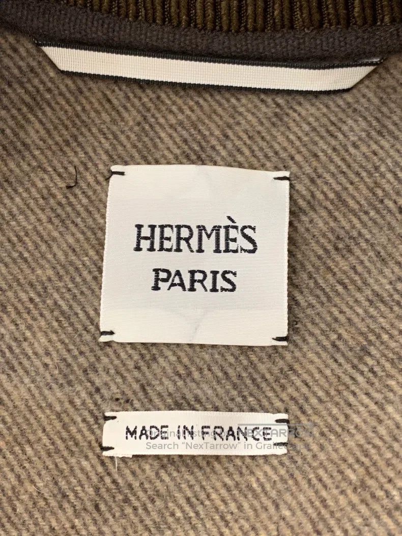 Hermes Hermes Cashmere and Mohair Blended Color Blocked Jacket Size XS / US 0-2 / IT 36-38 - 3 Thumbnail