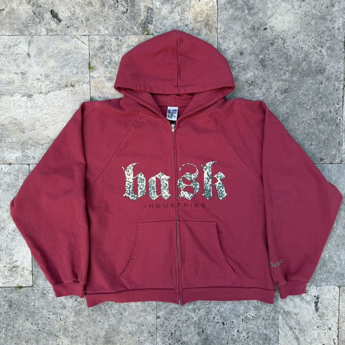 basketcase gallery Basketcase Gallery INDUSTRIES, zip-up hoodie brick Size US XXL / EU 58 / 5 - 1 Thumbnail