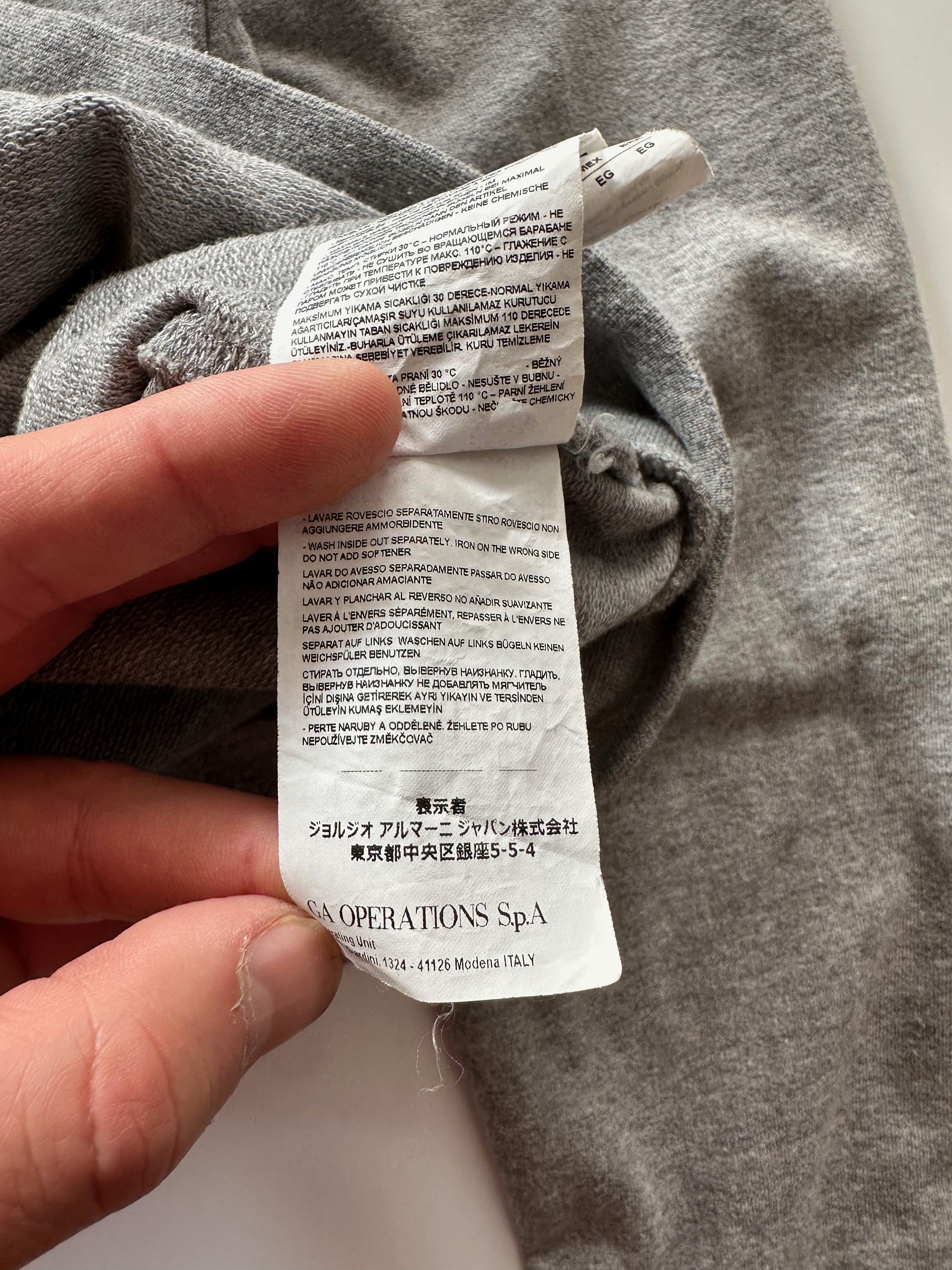 Emporio Armani EA7 Emporio Armani 7 full zip hooded sweat jacket Size US L / EU 52-54 / 3 - 12 Thumbnail