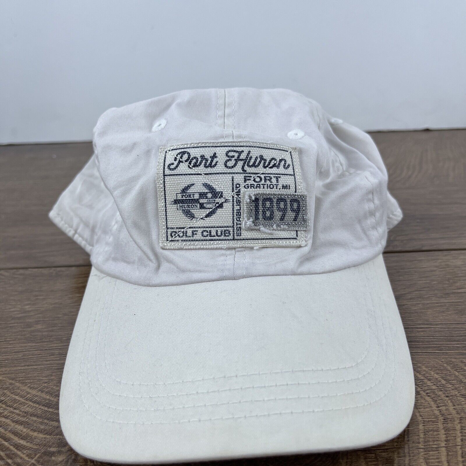 Other Port Huron Hat Fort Gratiot Michigan White Hat Adjustable Wh Size ONE SIZE - 4 Thumbnail