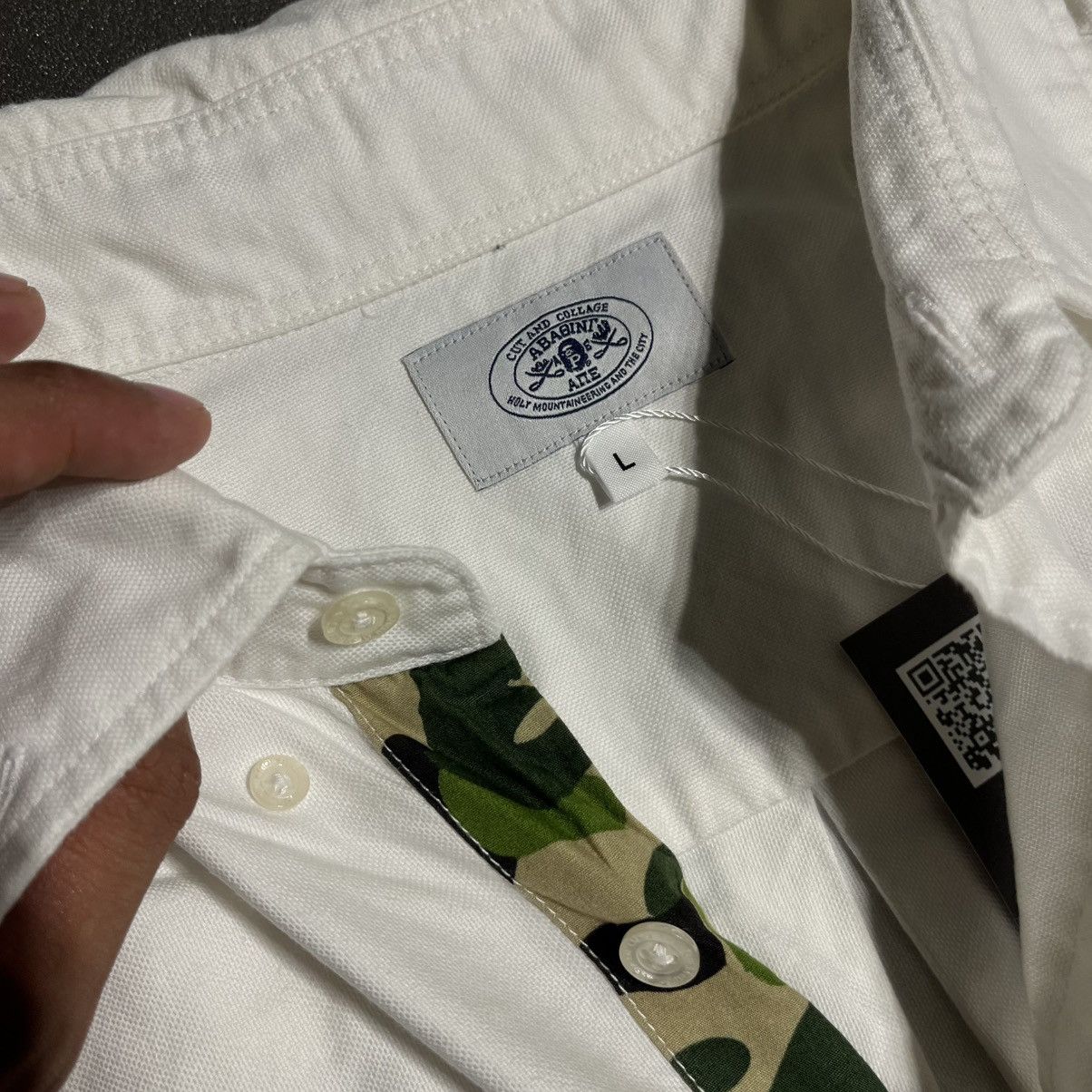 Bape A Bathing Ape Button Up Longsleeve Size US L / EU 52-54 / 3 - 3 Thumbnail