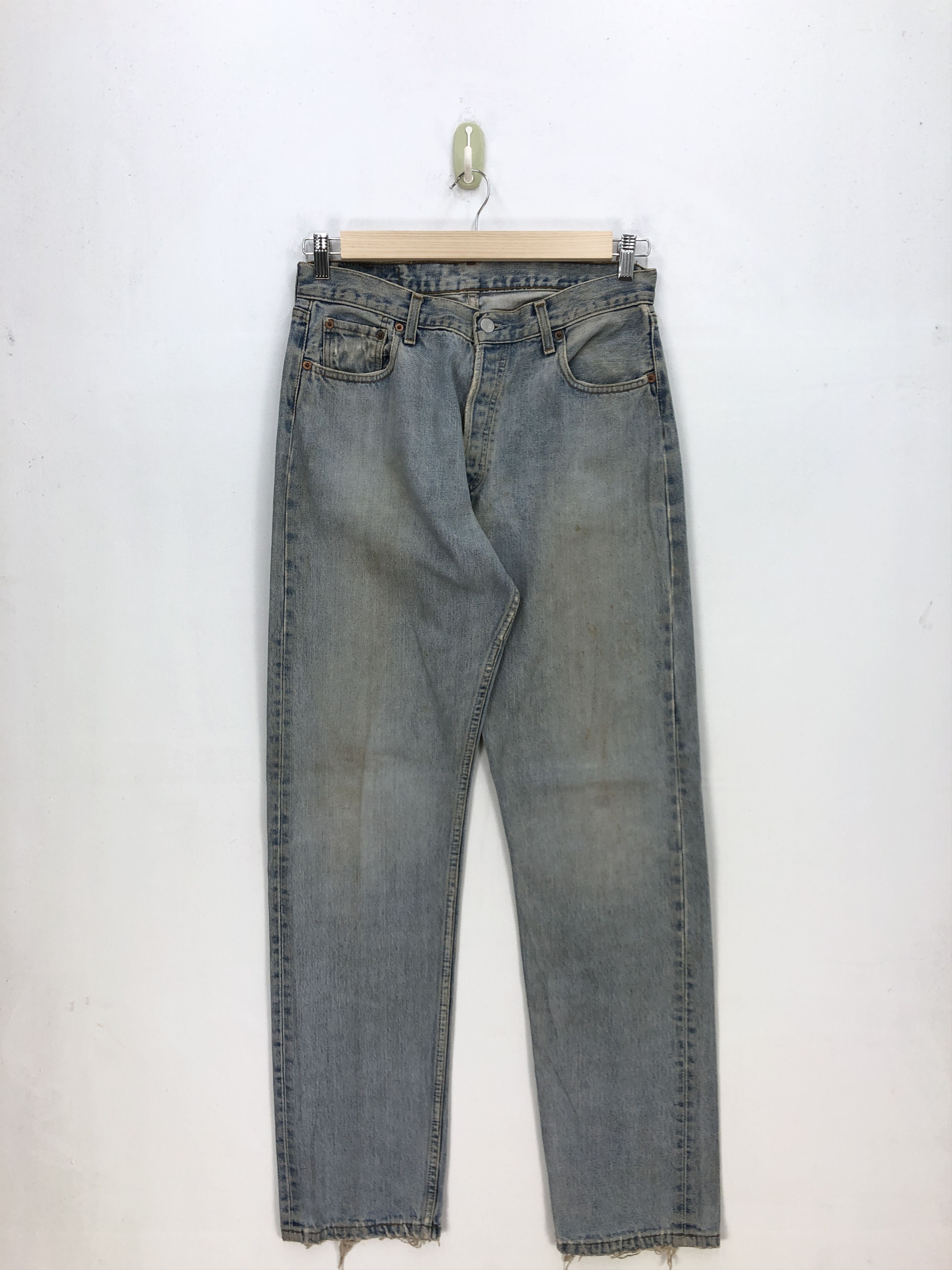 Levi's Vintage Levis 517 Light Wash Jeans Levi's Button Up Denim Size US 32 / EU 48 - 1 Thumbnail