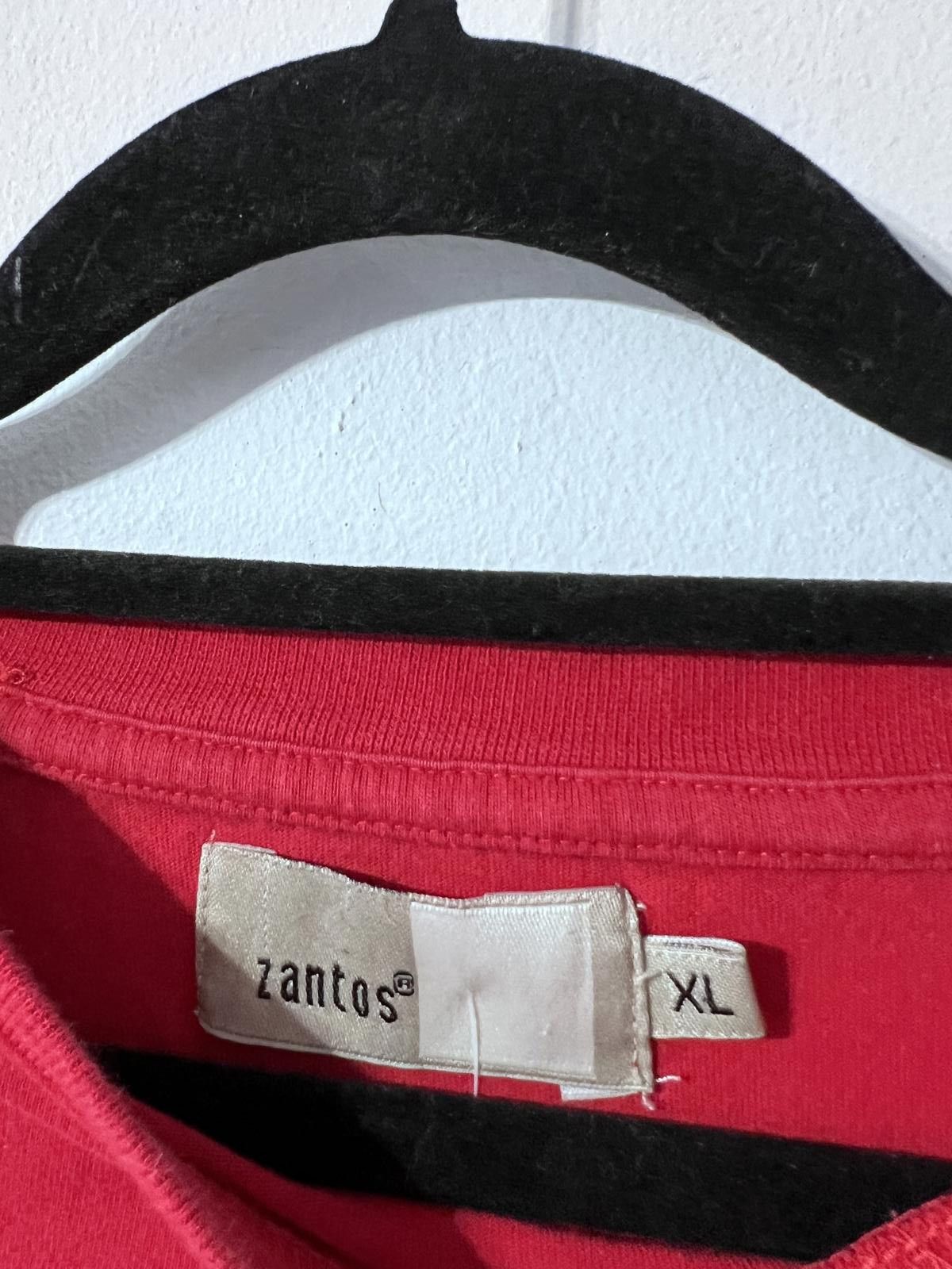 Other Zantos Red T-Shirt – Size XL – 100% Cotton Size US XL / EU 56 / 4 - 3 Thumbnail