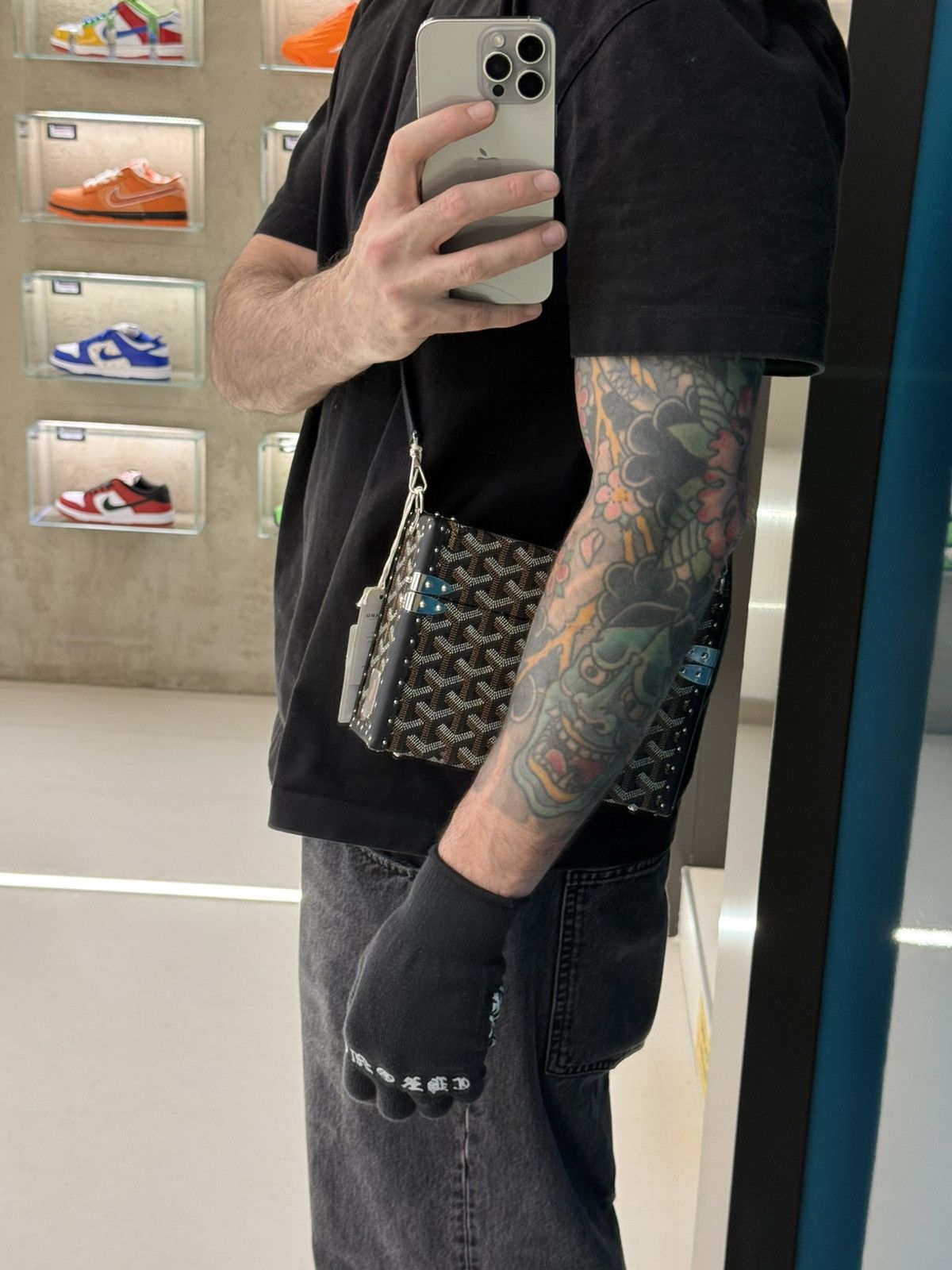 Goyard Goyard Trunk Bag Crossbody Black NEW + Shoulder strap Size ONE SIZE - 17 Thumbnail
