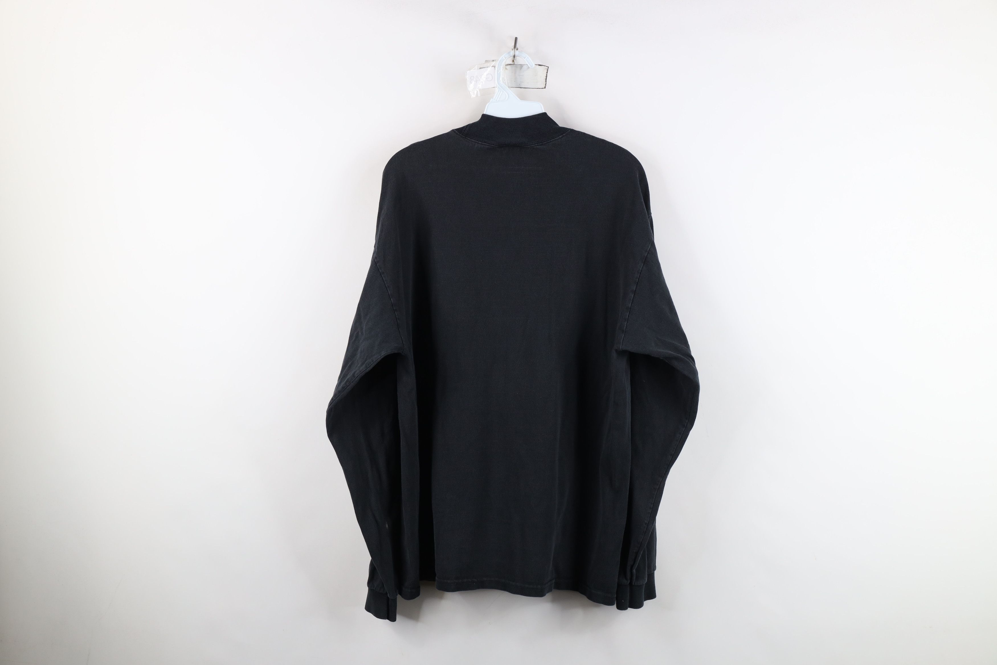 Vintage Vintage 90s Cincinnati Mock Neck Long Sleeve T-Shirt Size US L / EU 52-54 / 3 - 14 Thumbnail