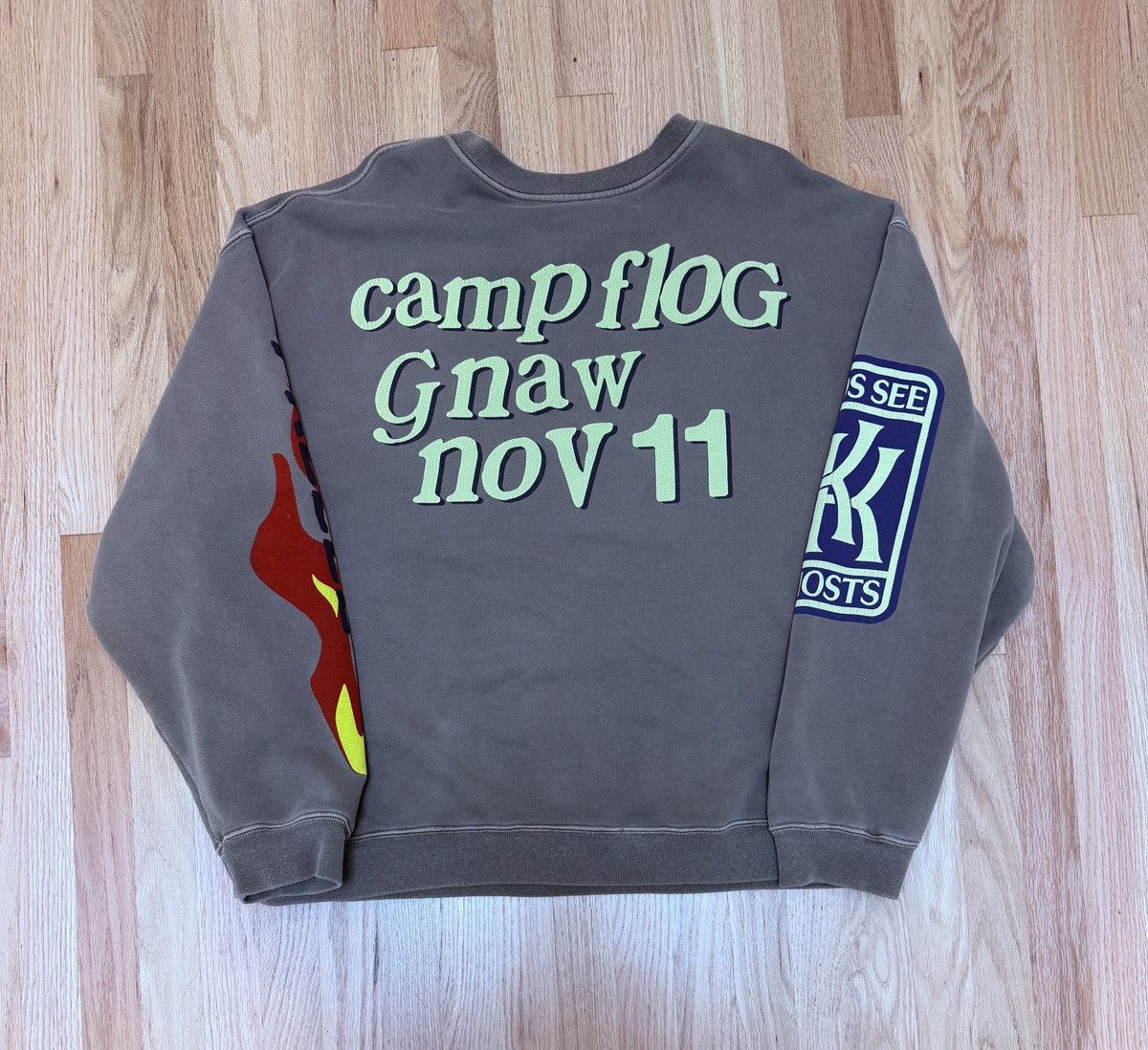 Yeezy Kanye West Kids See Ghost CPFM Sweatshirt Size US XL / EU 56 / 4 - 6 Thumbnail