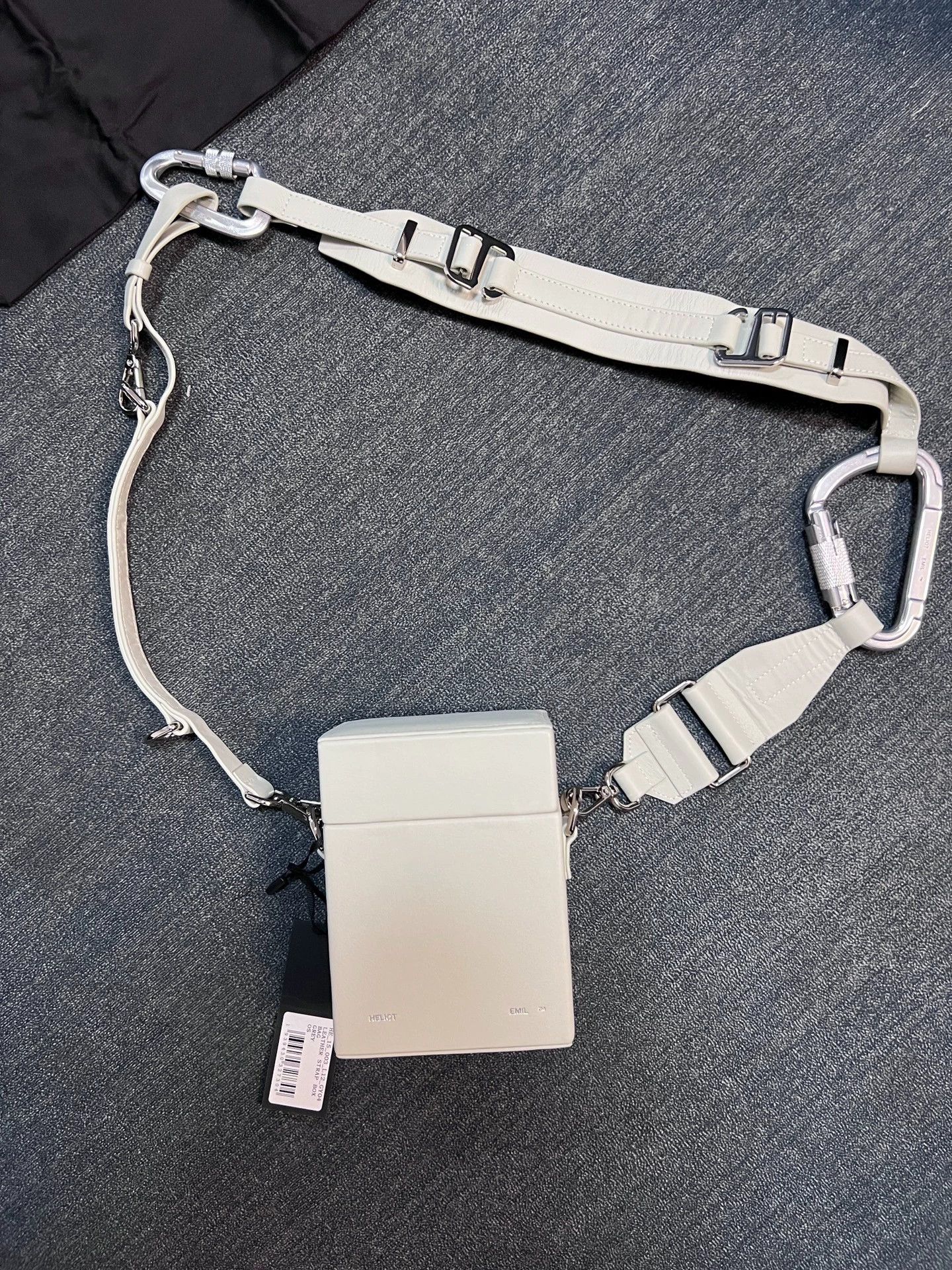 Heliot Emil Heliot Emil HE Techwear Lock Buckle Box Bag NWT Size ONE SIZE - 9 Thumbnail
